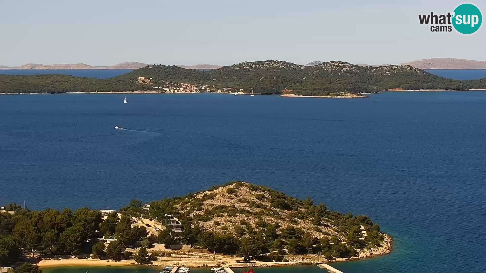 Livecam Pakoštane – Drage – Kornati – Vransko Jezero