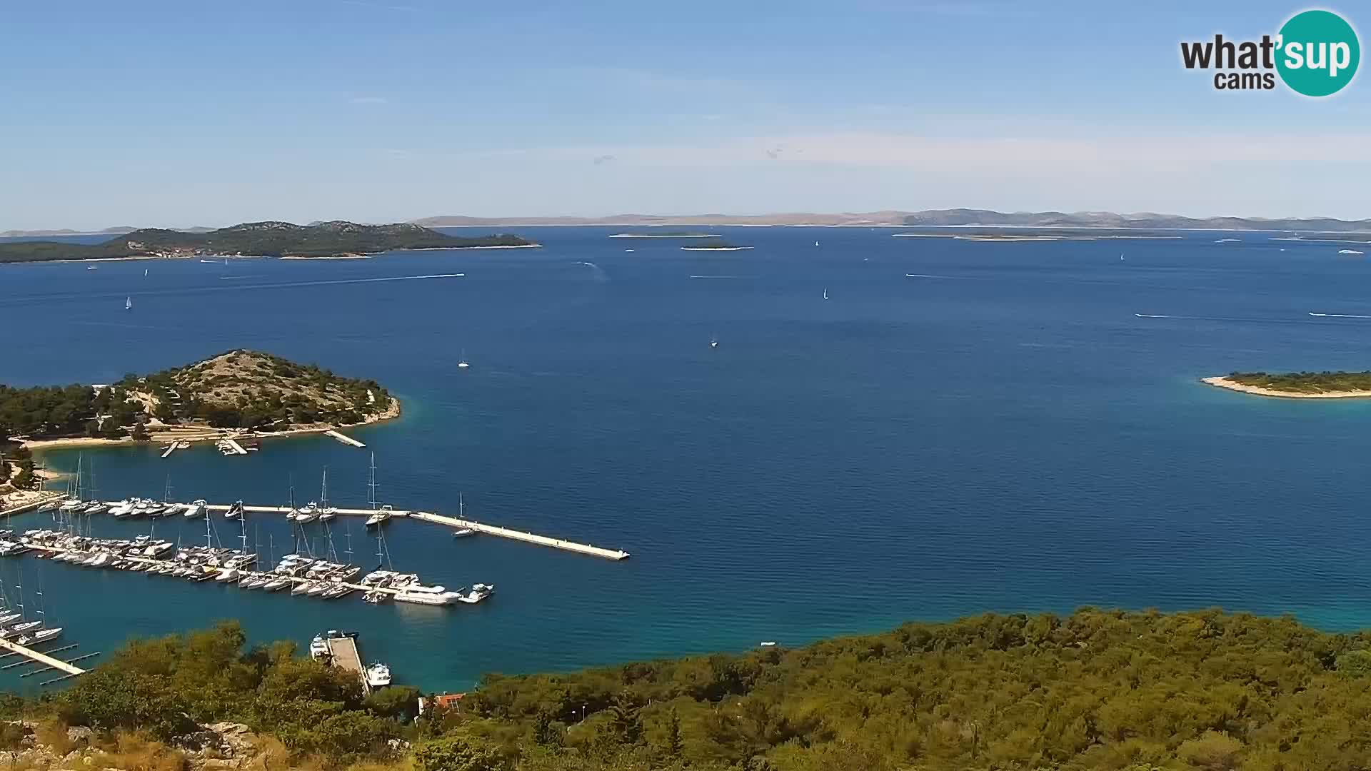 Livecam Pakoštane – Drage – Kornati – Vransko Jezero