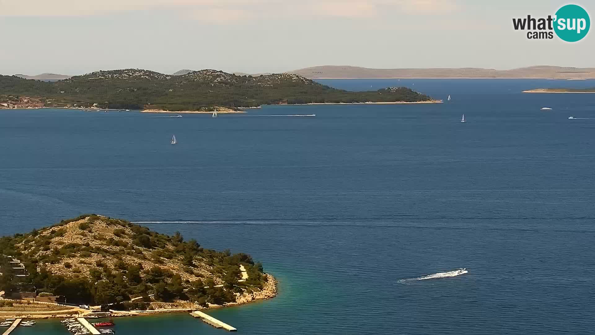 Livecam Pakoštane – Drage – Kornati – Vransko Jezero