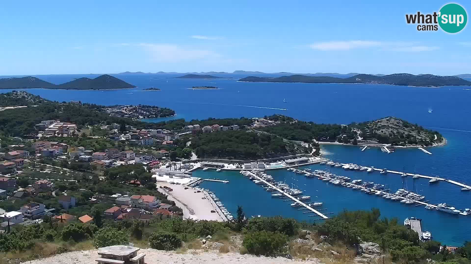 Webcam Pakoštane – Drage – Kornati – Vransko Jezero