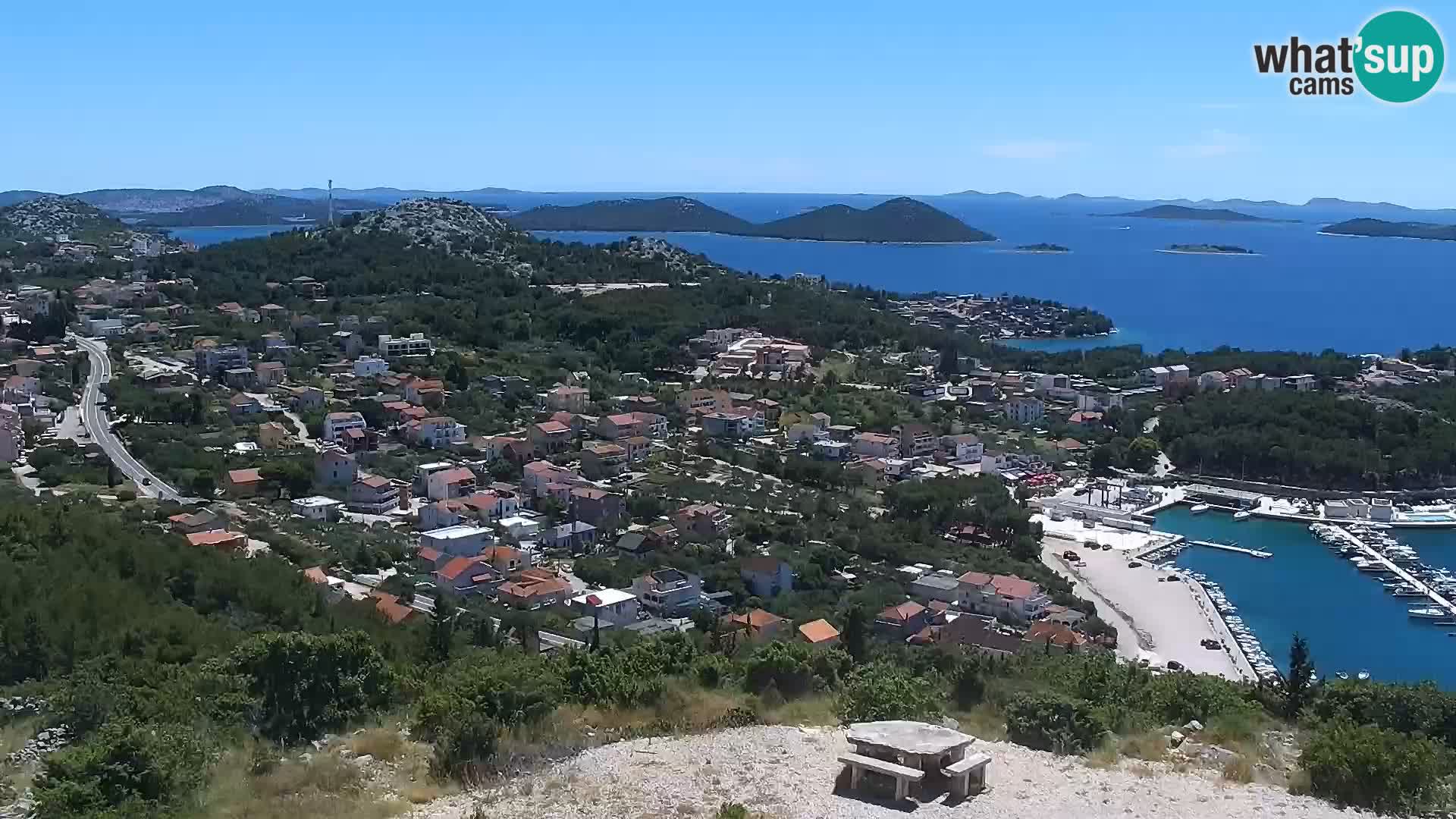 Web kamere Pakoštane – Drage – Kornati – Vransko Jezero