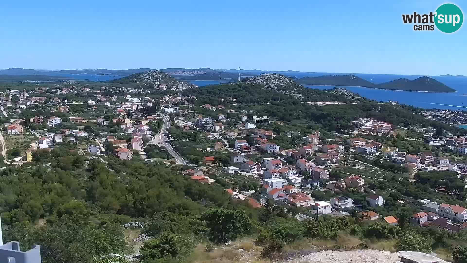 Live cam Pakoštane – Drage – Kornati – Vransko Jezero