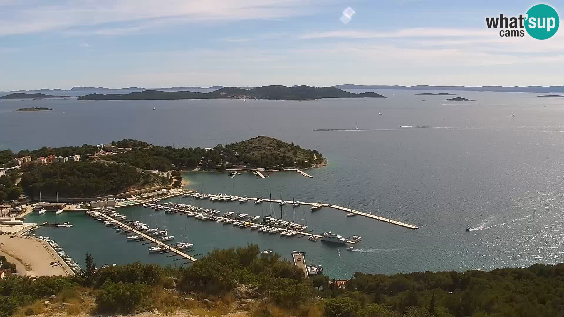 Livecam Pakoštane – Drage – Kornati – Vransko Jezero