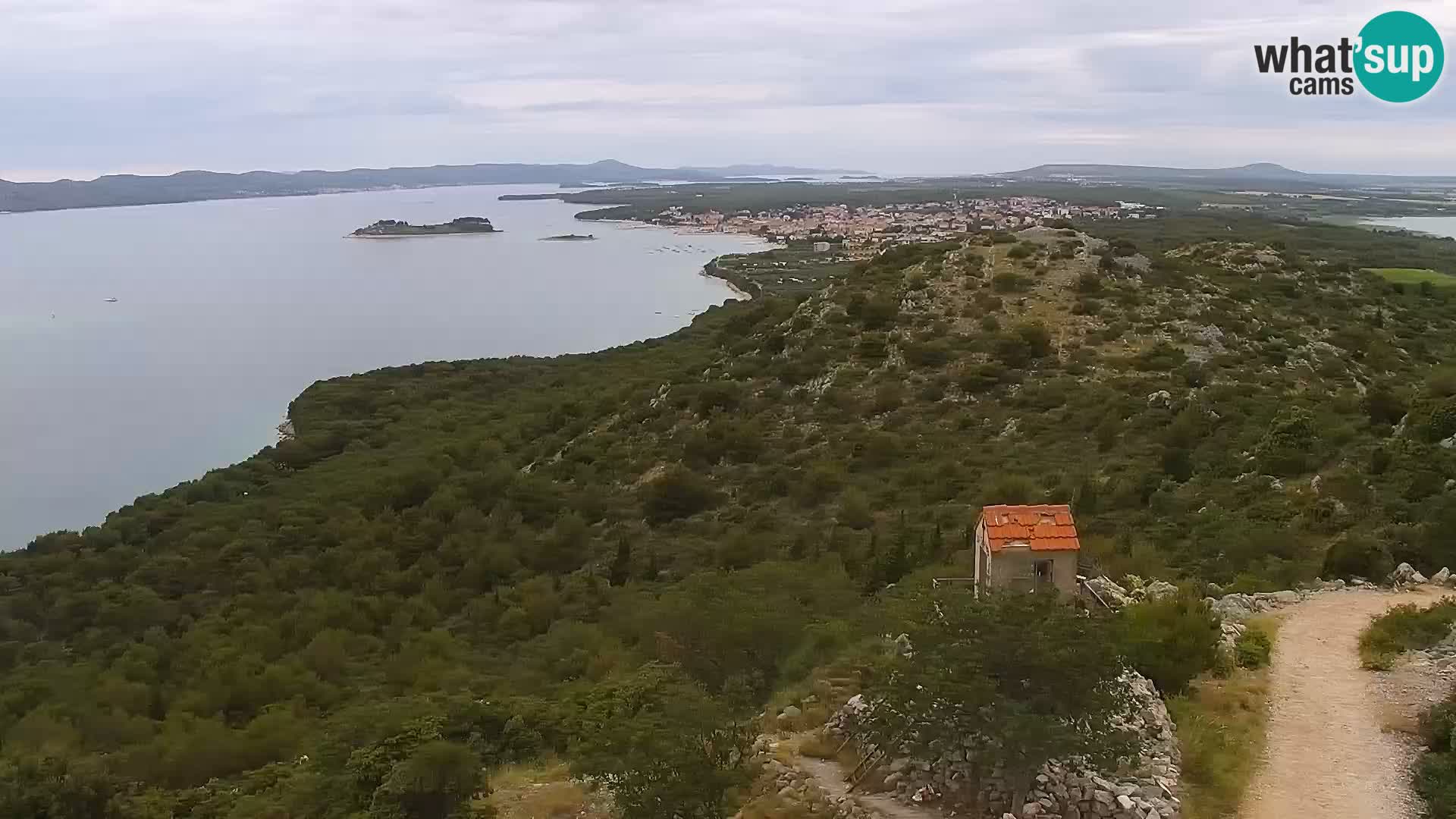 Webcam Pakoštane – Drage – Kornati – Vransko Jezero