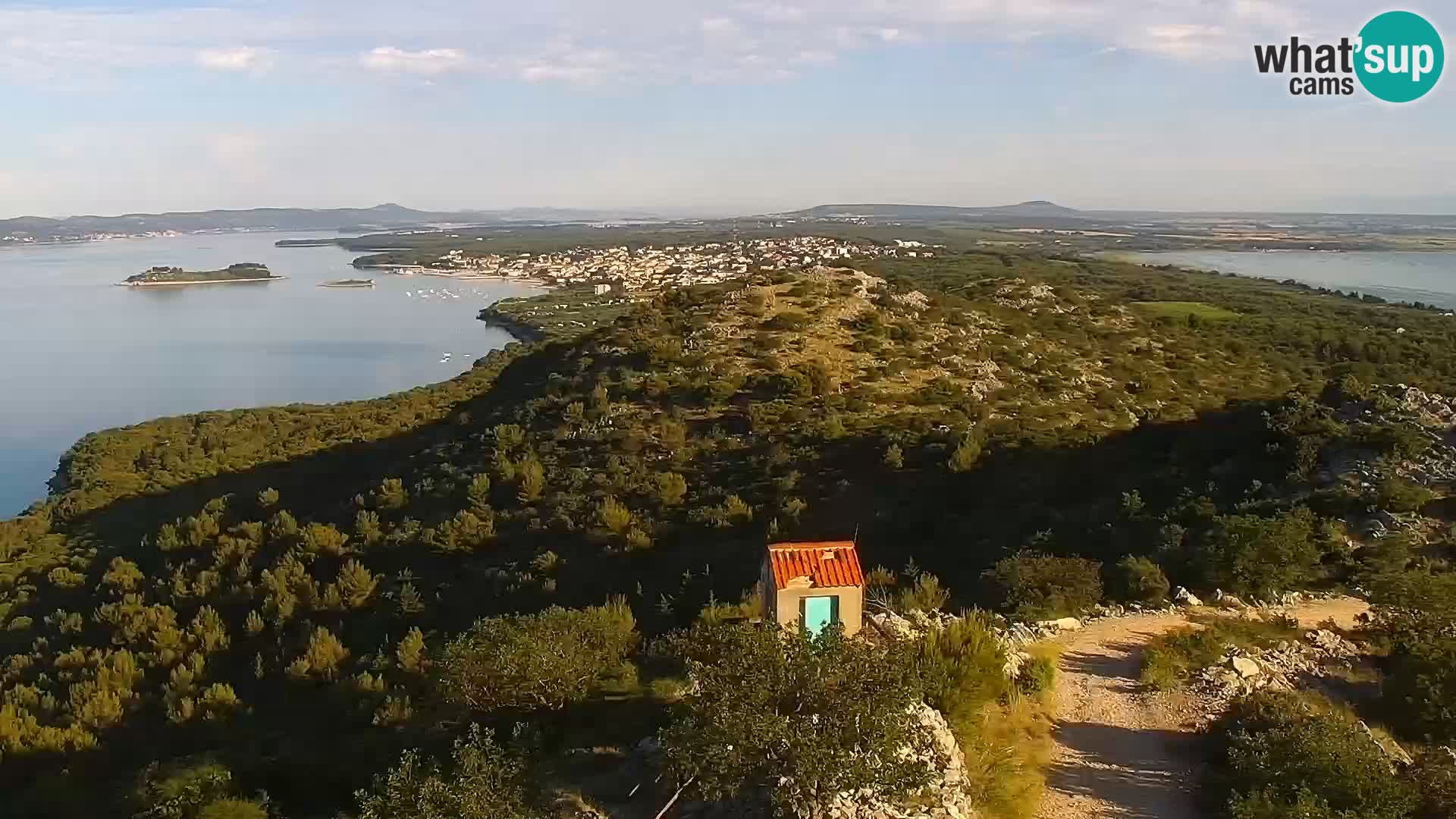 Livecam Pakoštane – Drage – Kornati – Vransko Jezero