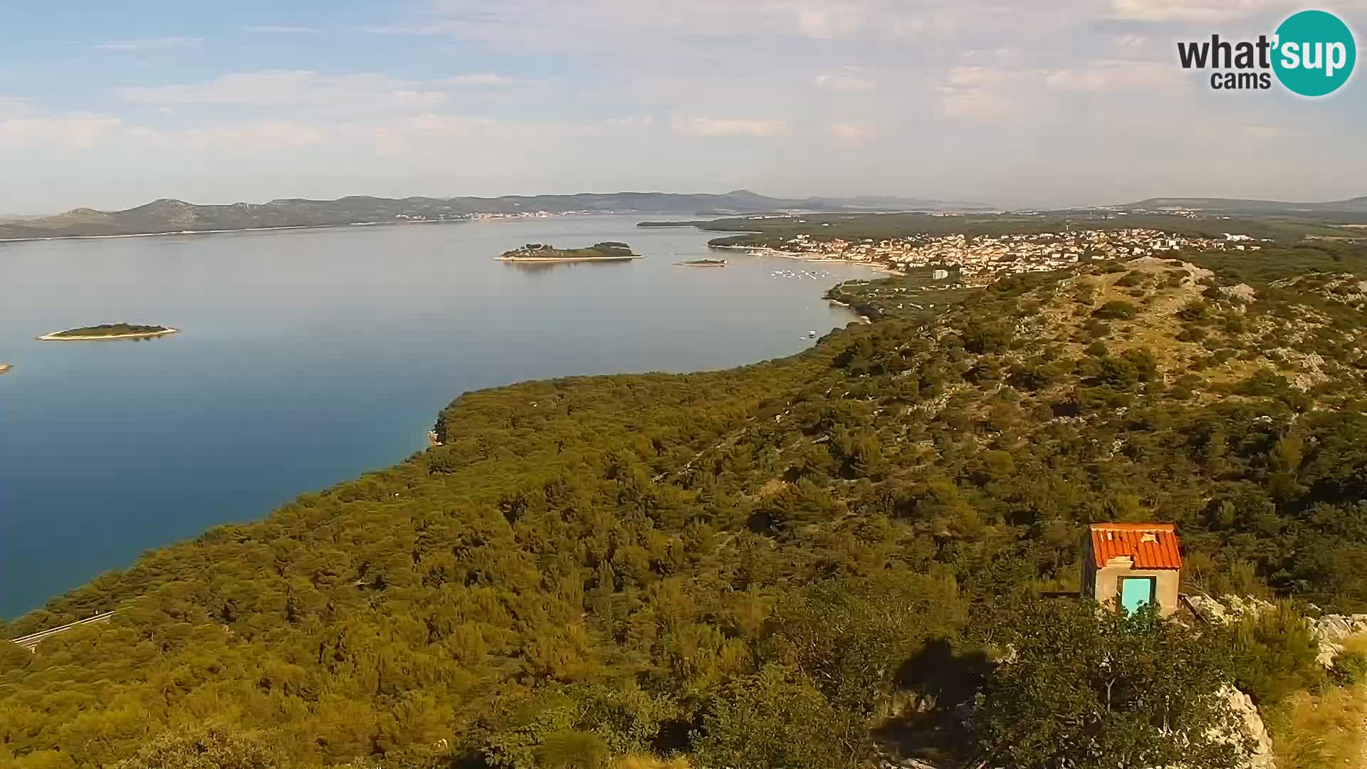 Livecam Pakoštane – Drage – Kornati – Vransko Jezero