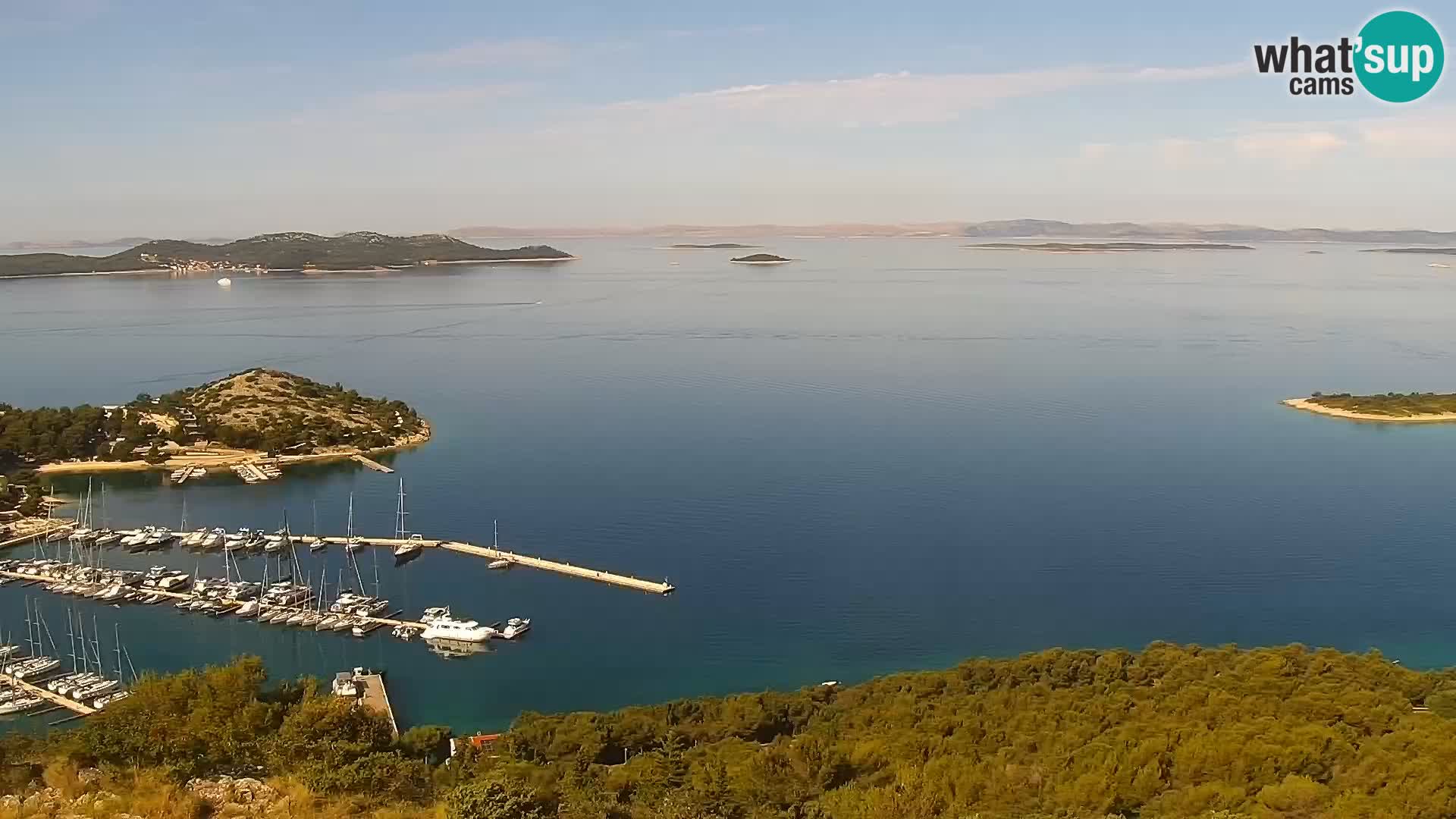 Livecam Pakoštane – Drage – Kornati – Vransko Jezero
