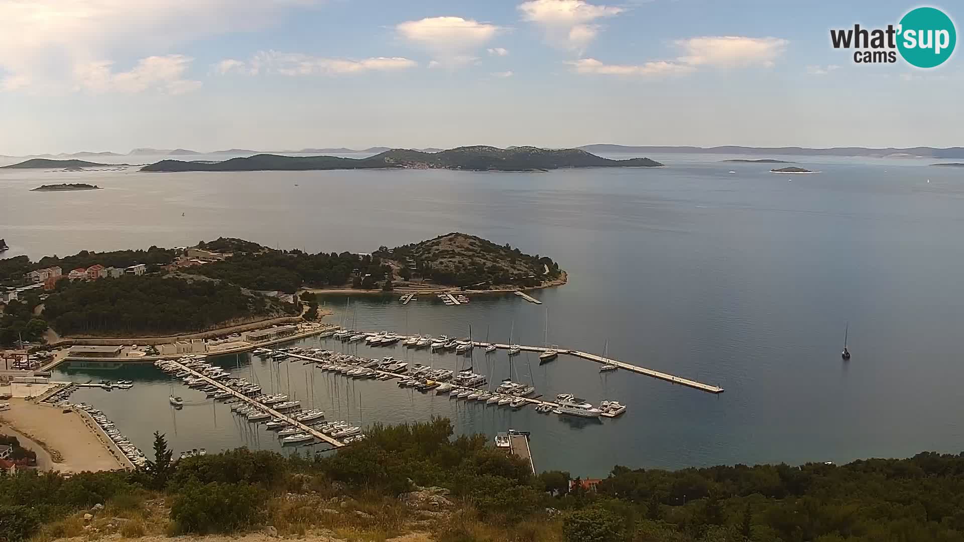 Livecam Pakoštane – Drage – Kornati – Vransko Jezero