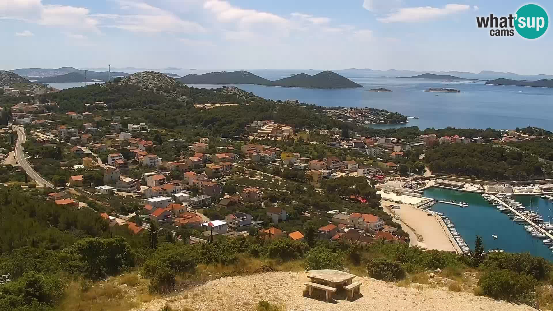 Web kamere Pakoštane – Drage – Kornati – Vransko Jezero