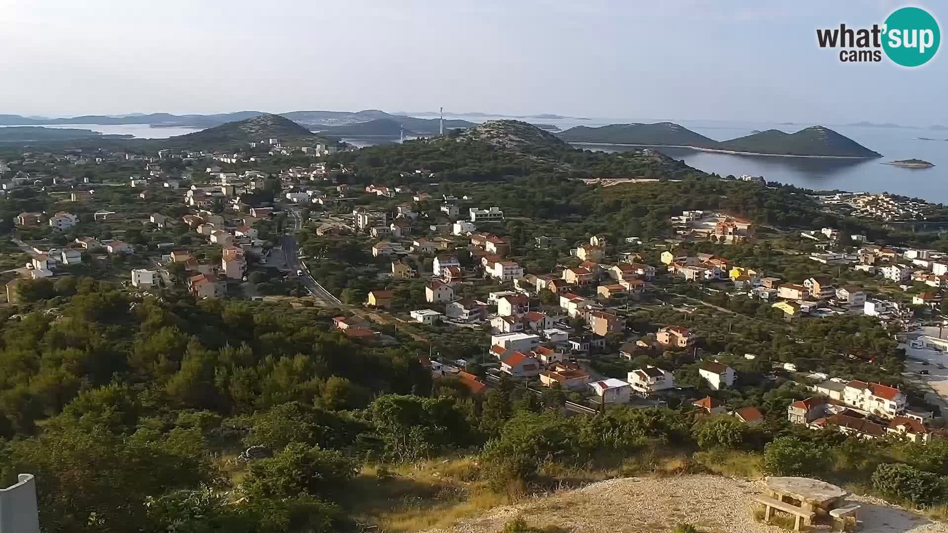 Webcam Pakoštane – Drage – Kornati – Vransko Jezero