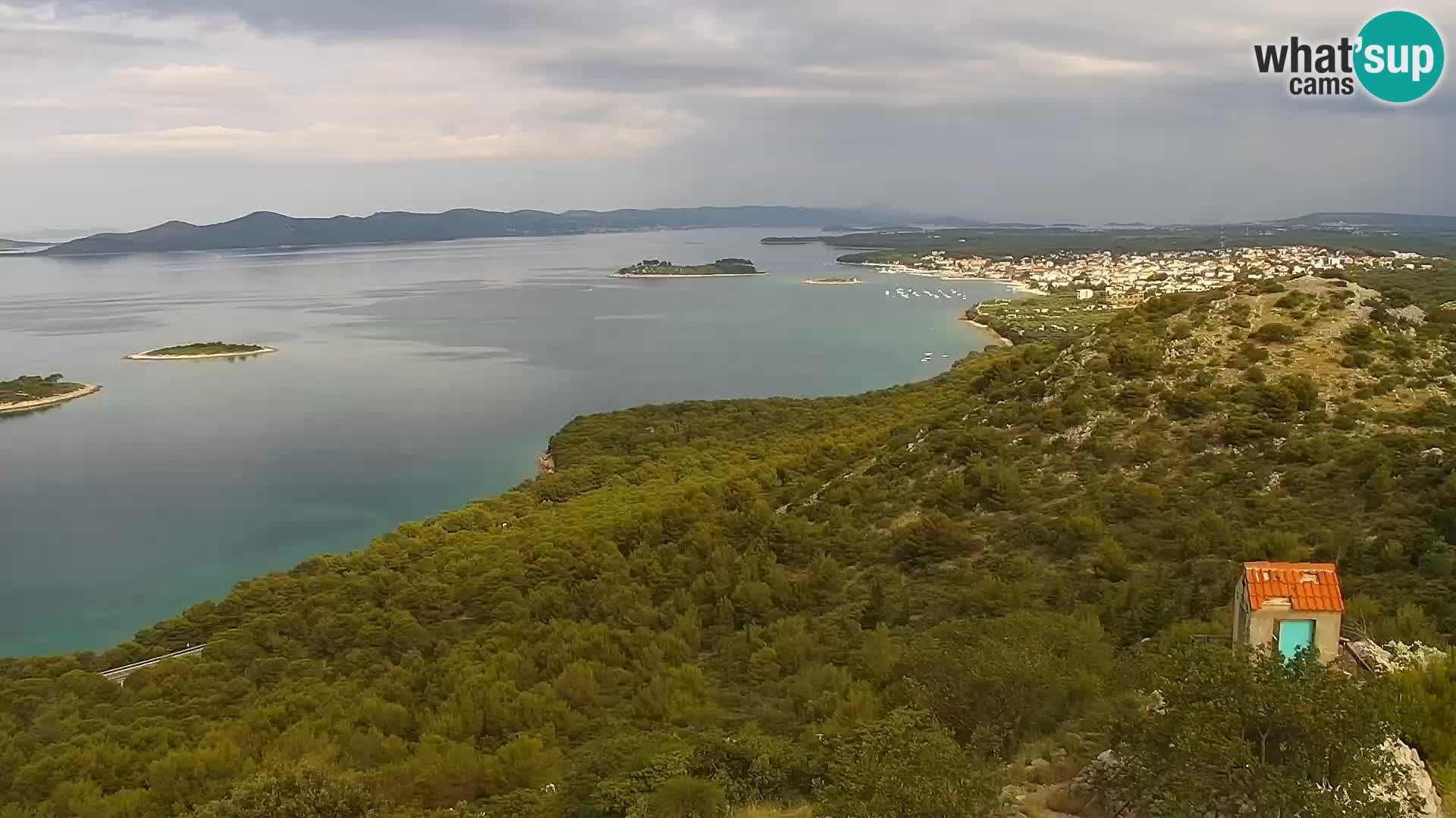Webcam Pakoštane – Drage – Kornati – Vransko Jezero