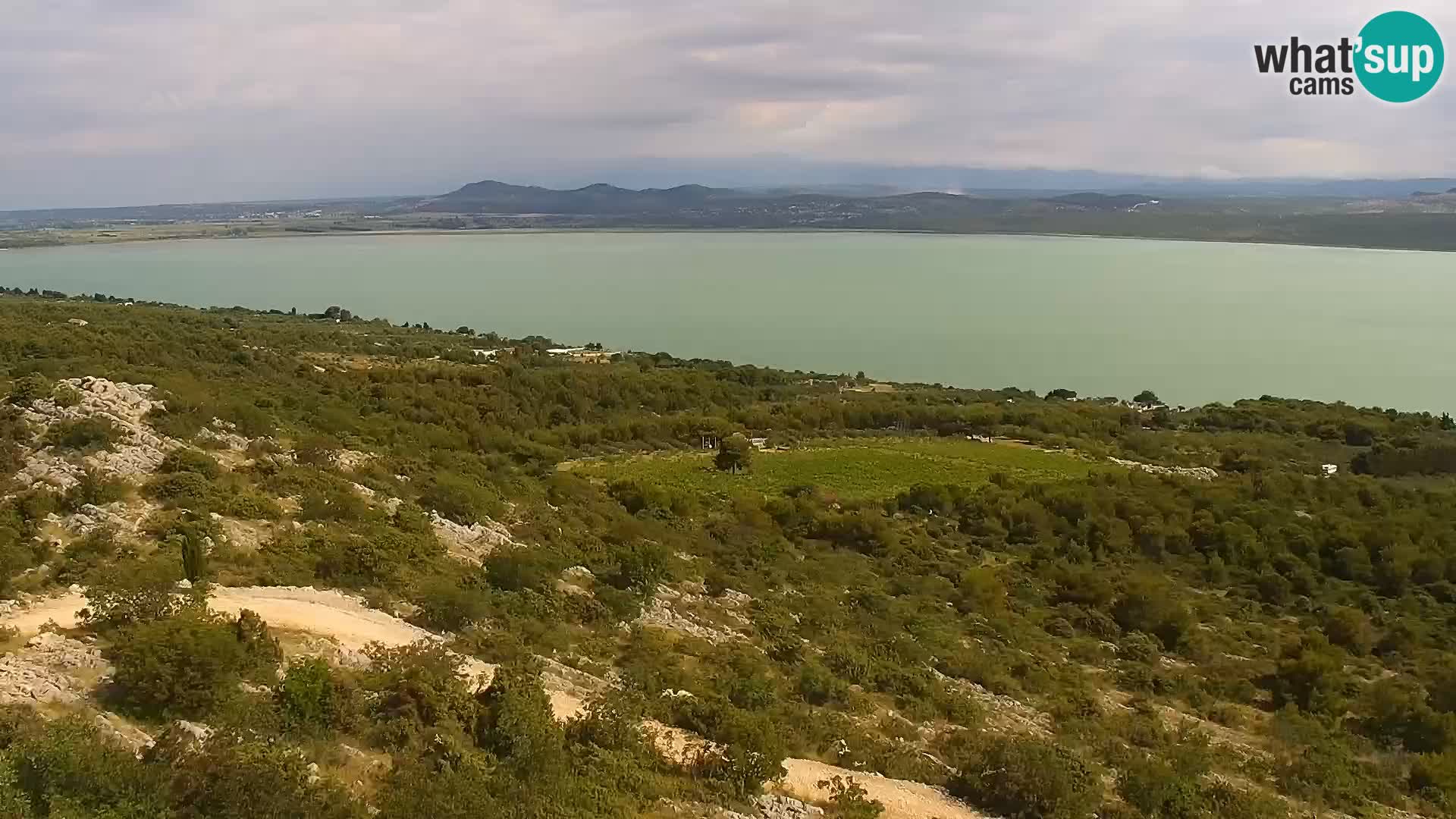 Webcam Pakoštane – Drage – Kornati – Vransko Jezero