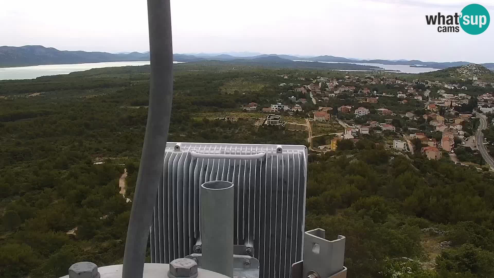 Spletna kamera Pakoštane – Drage – Kornati – Vransko Jezero