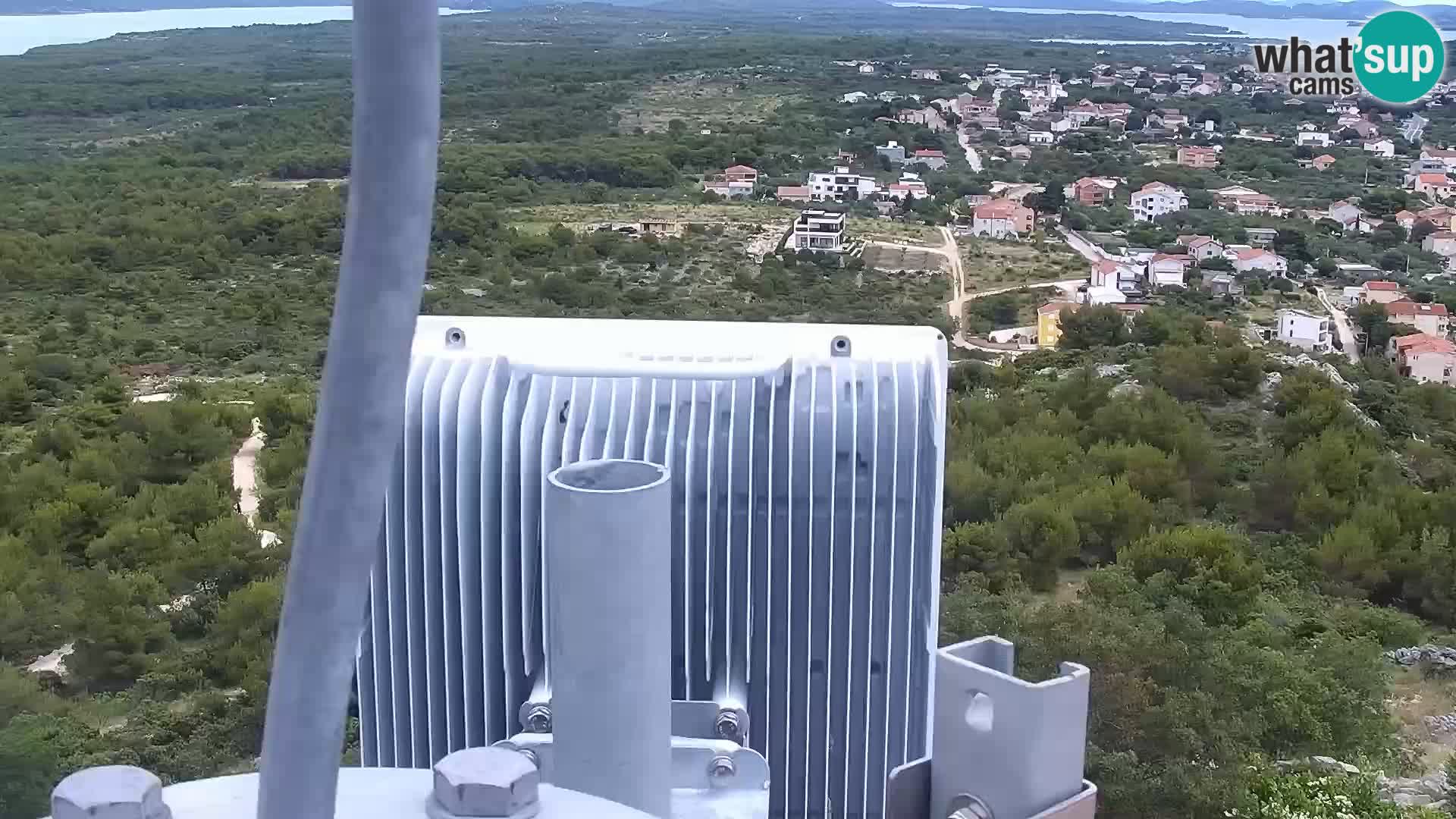 Spletna kamera Pakoštane – Drage – Kornati – Vransko Jezero