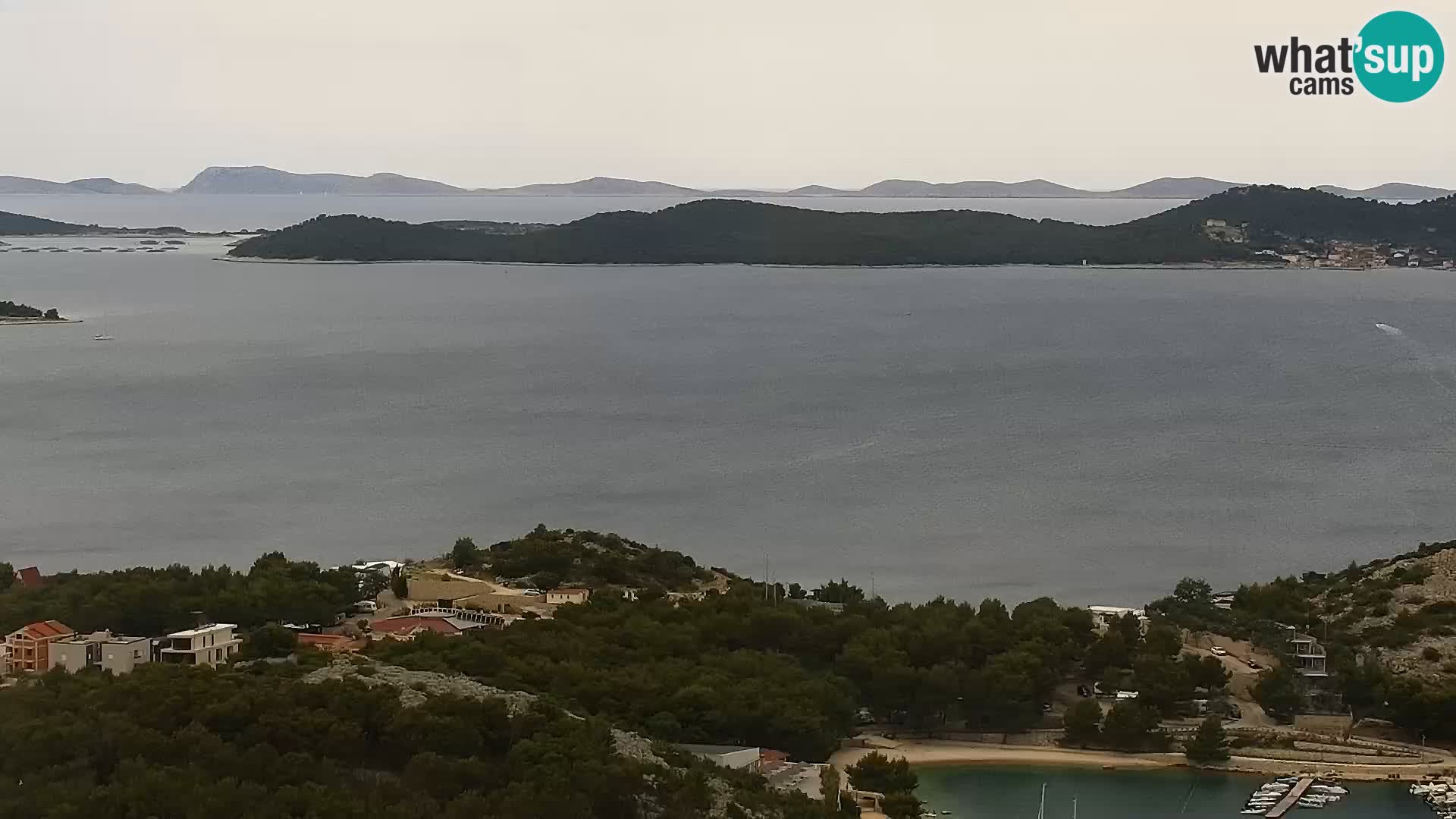Live cam Pakoštane – Drage – Kornati – Vransko Jezero