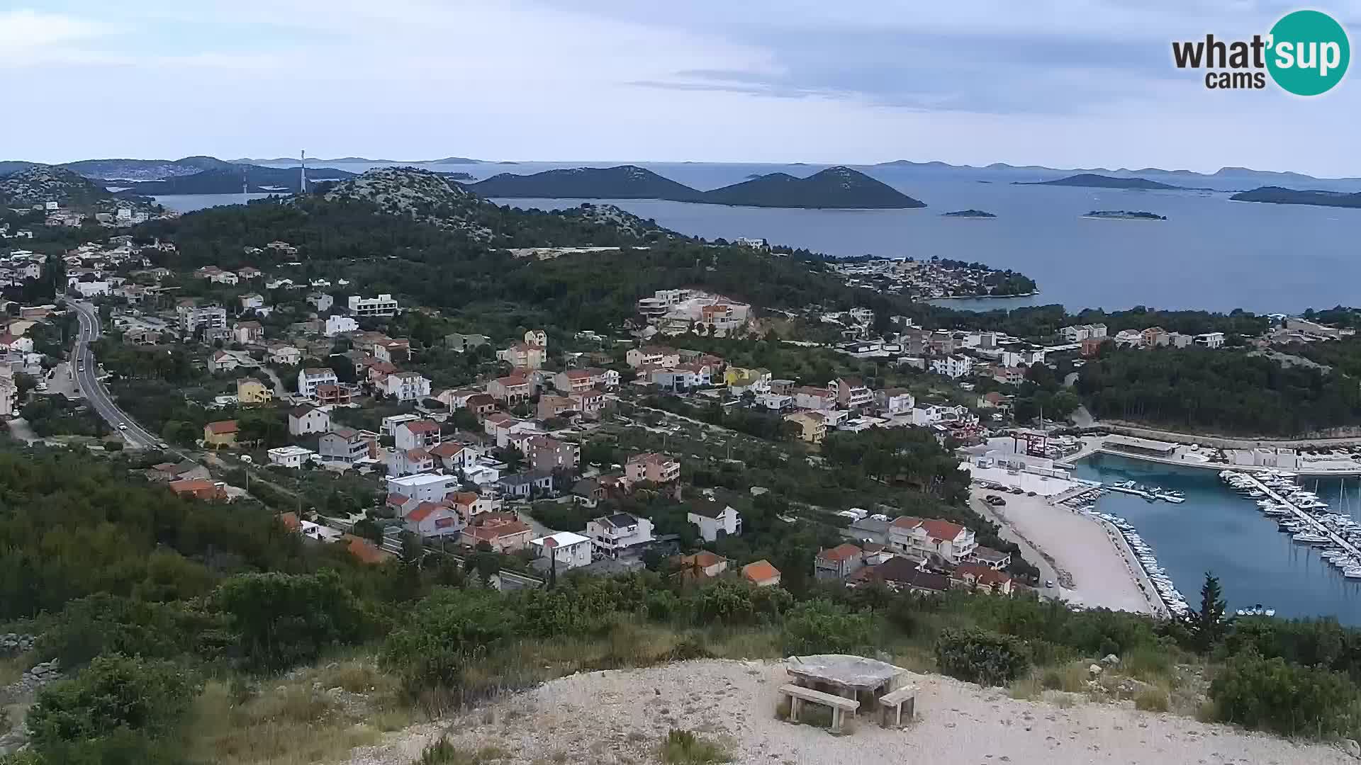 Live cam Pakoštane – Drage – Kornati – Vransko Jezero