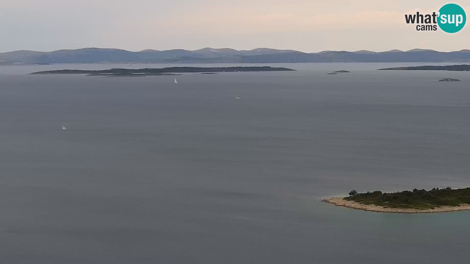 Webcam Pakoštane – Drage – Kornati – Vransko Jezero