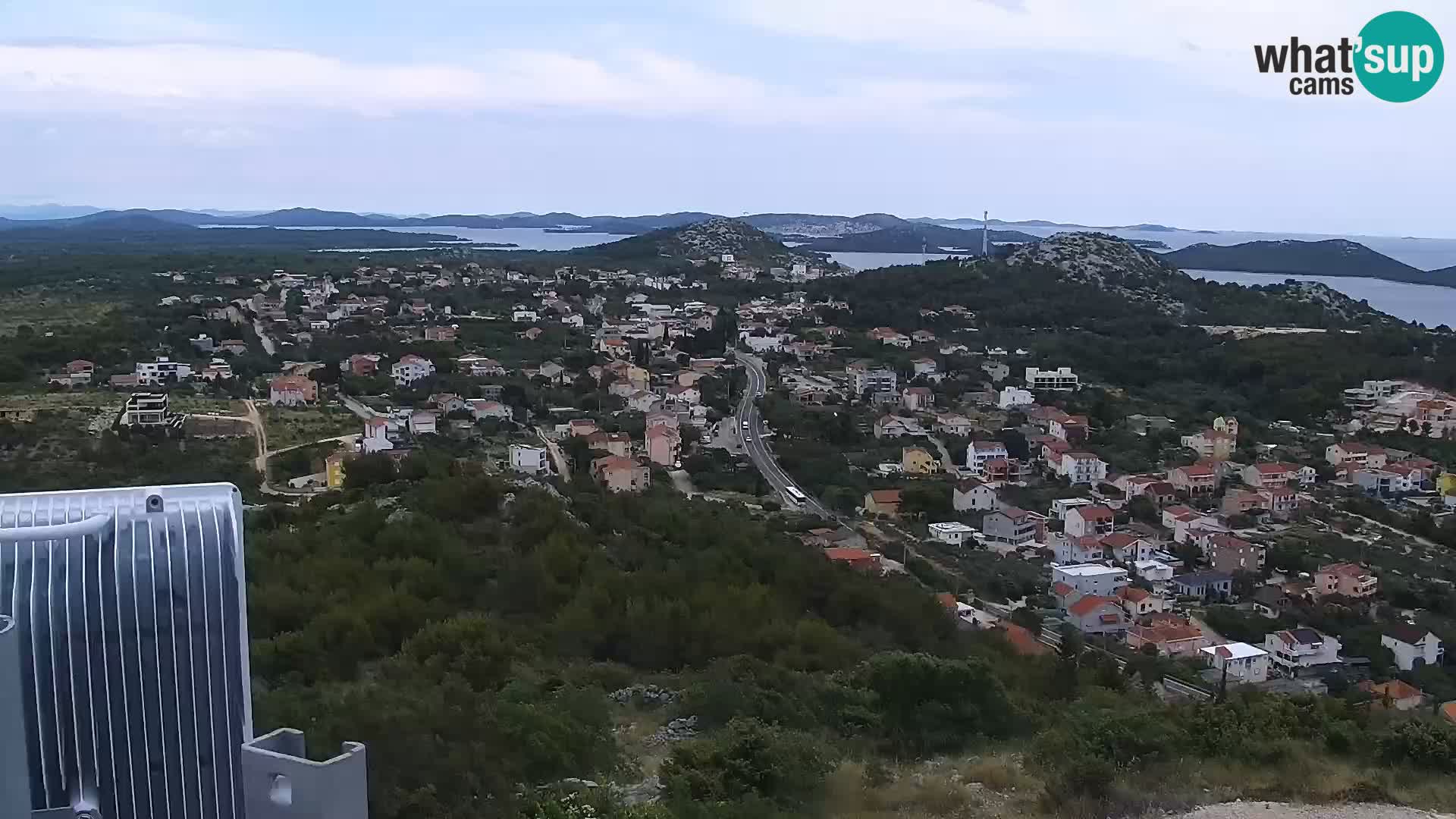 Spletna kamera Pakoštane – Drage – Kornati – Vransko Jezero