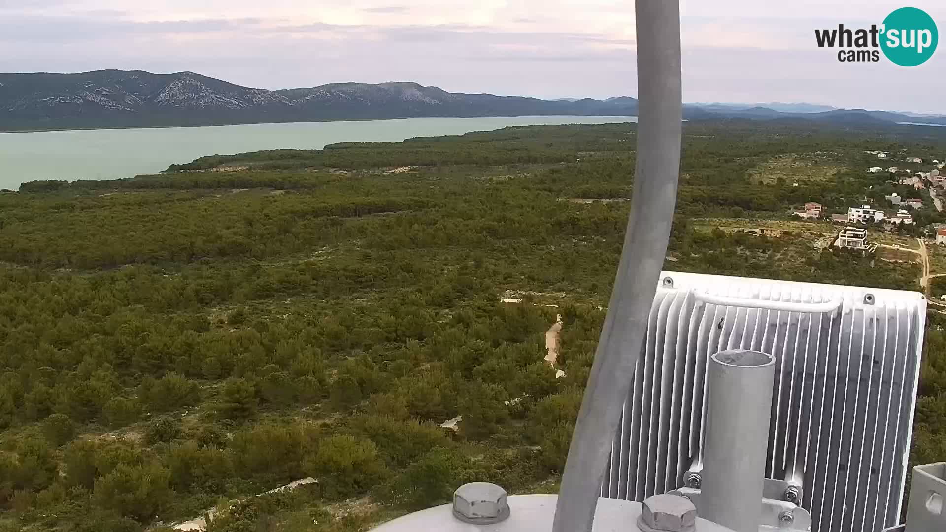 Webcam Pakoštane – Drage – Kornati – Vransko Jezero