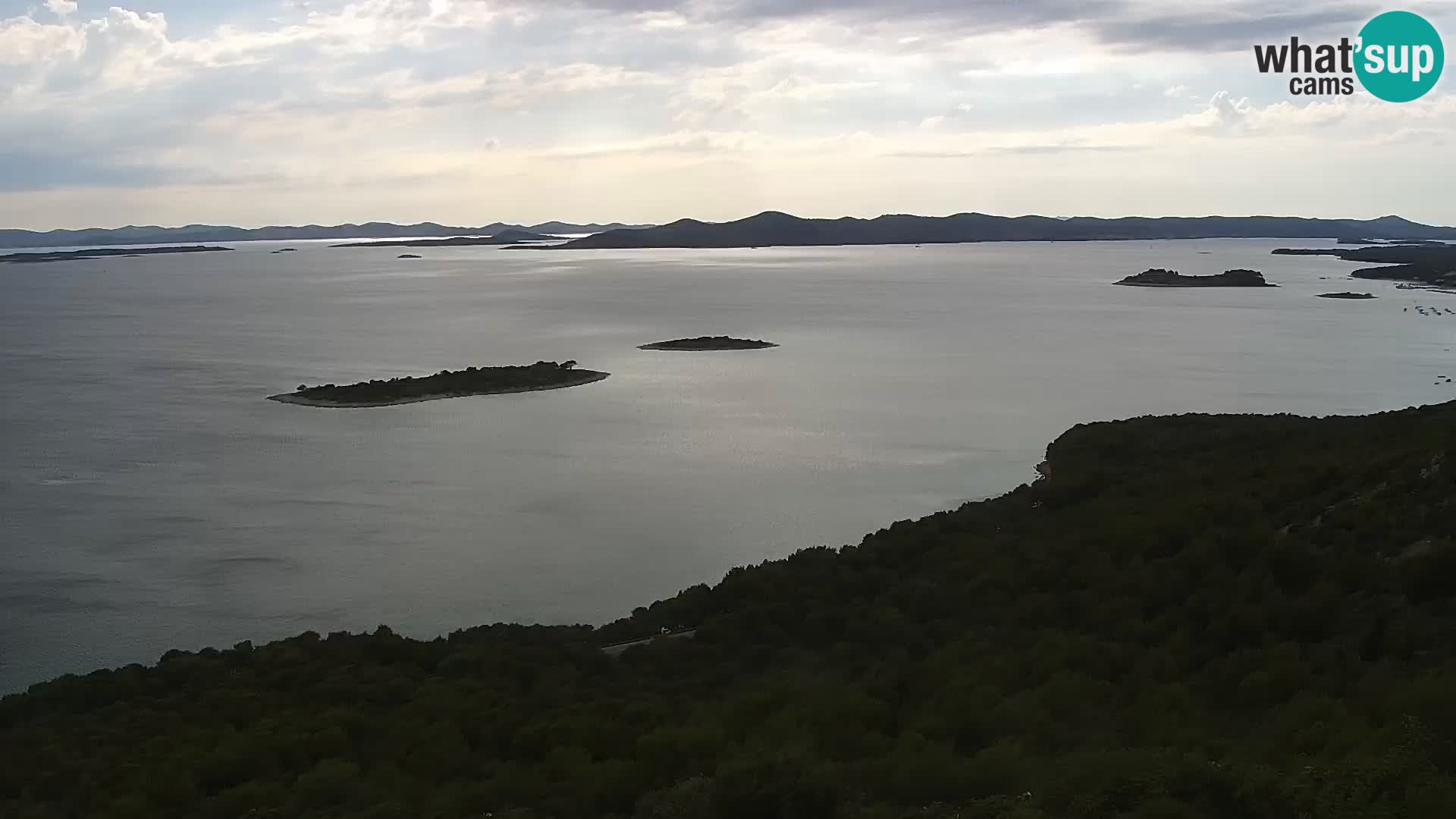 Livecam Pakoštane – Drage – Kornati – Vransko Jezero