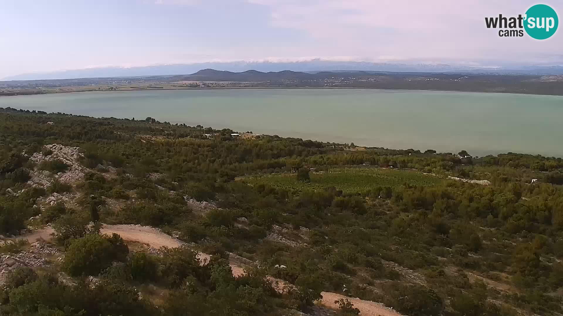 Webcam Pakoštane – Drage – Kornati – Vransko Jezero