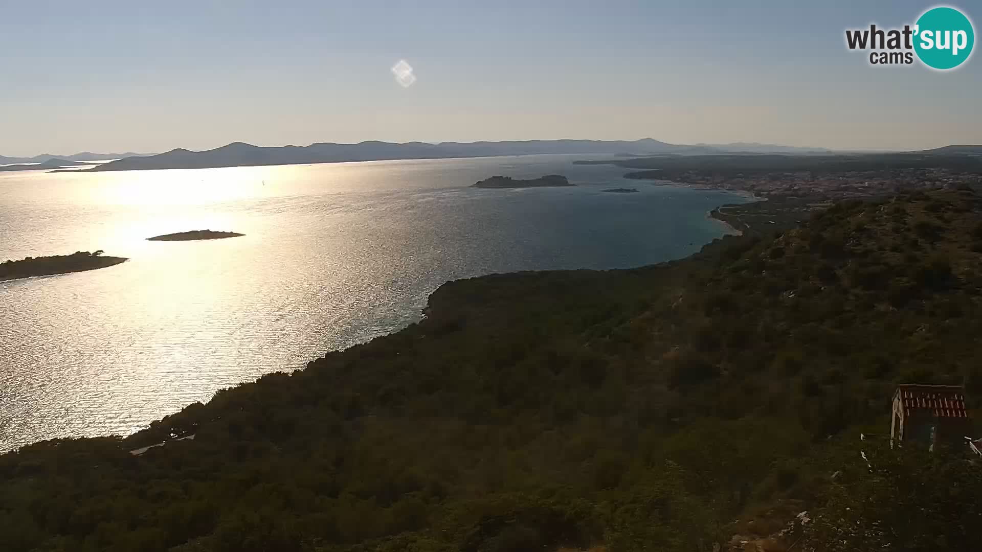 Webcam Pakoštane – Drage – Kornati – Vransko Jezero