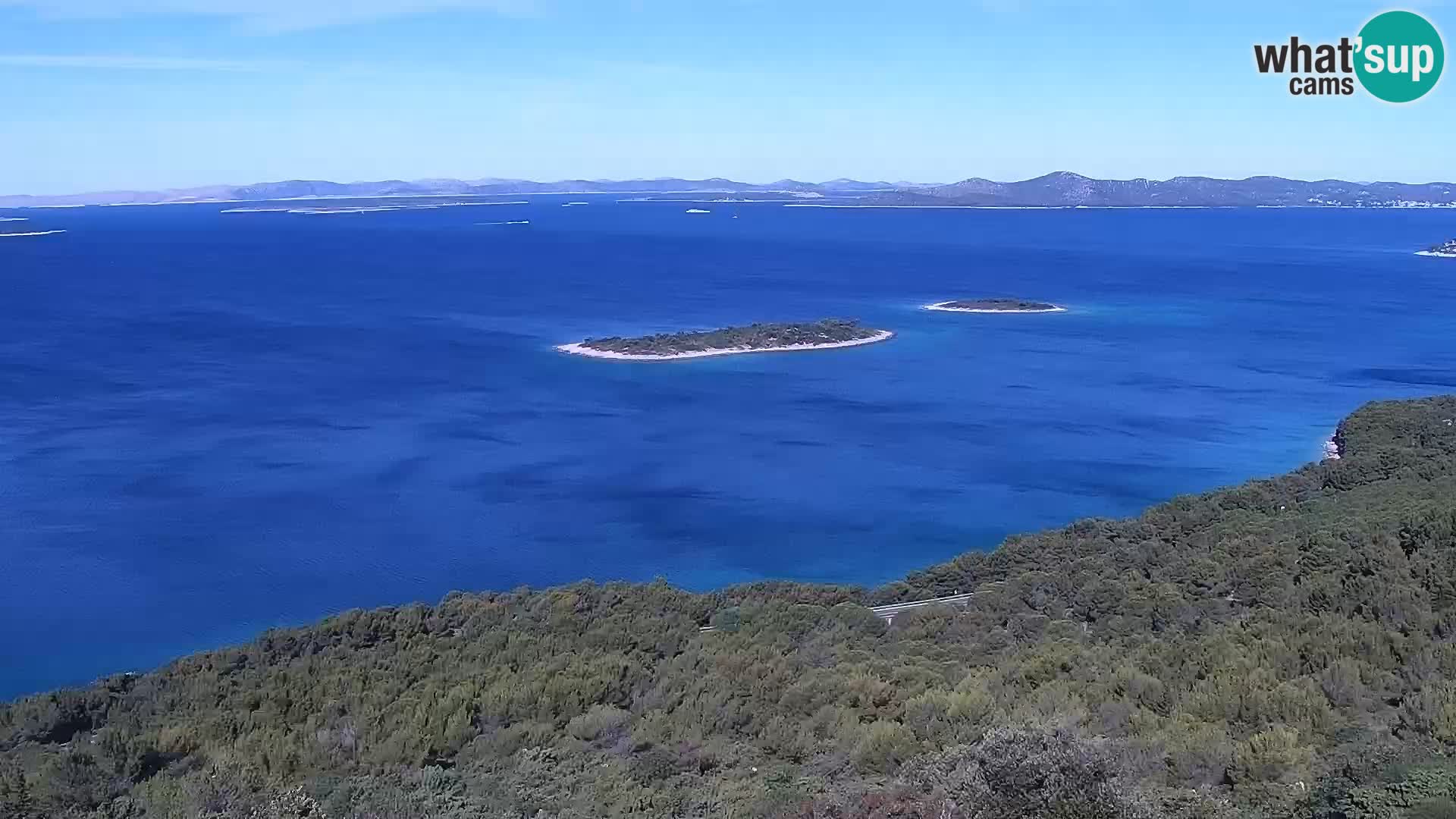 Webcam Pakoštane – Drage – Kornati – Vransko Jezero