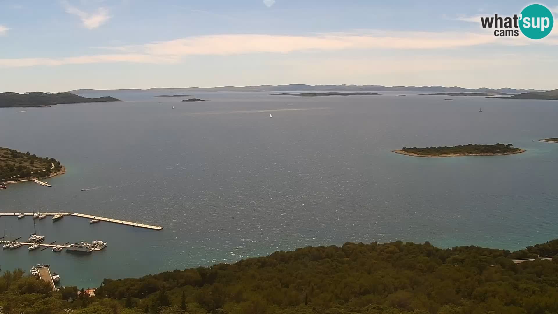 Live cam Pakoštane – Drage – Kornati – Vransko Jezero