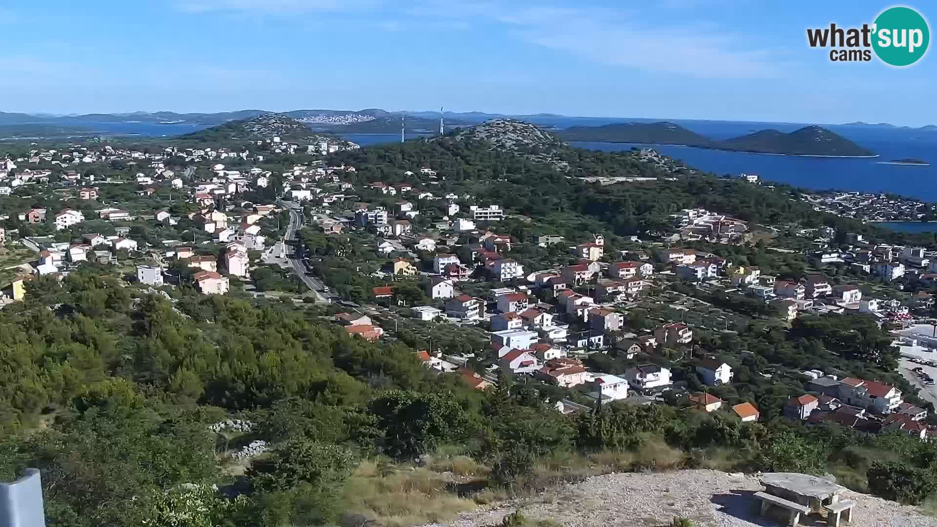 Webcam Pakoštane – Drage – Kornati – Vransko Jezero