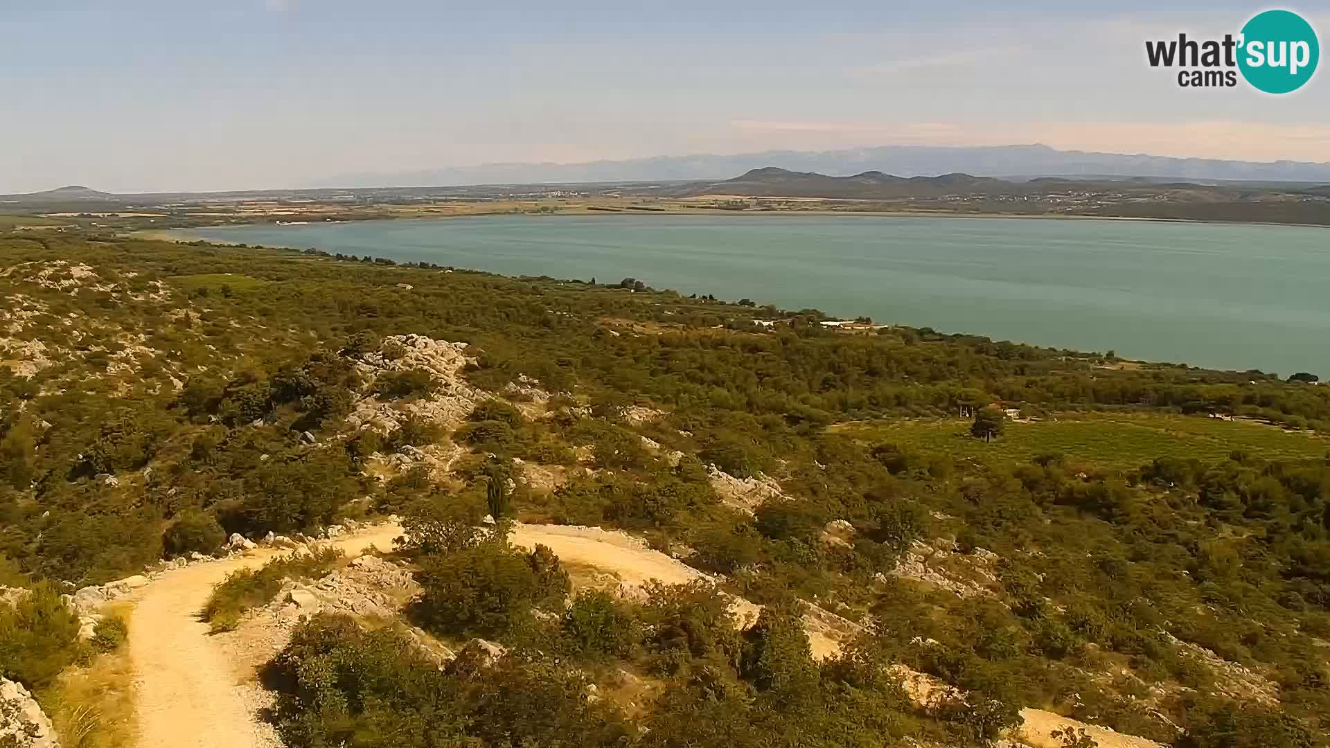 Webcam Pakoštane – Drage – Kornati – Vransko Jezero