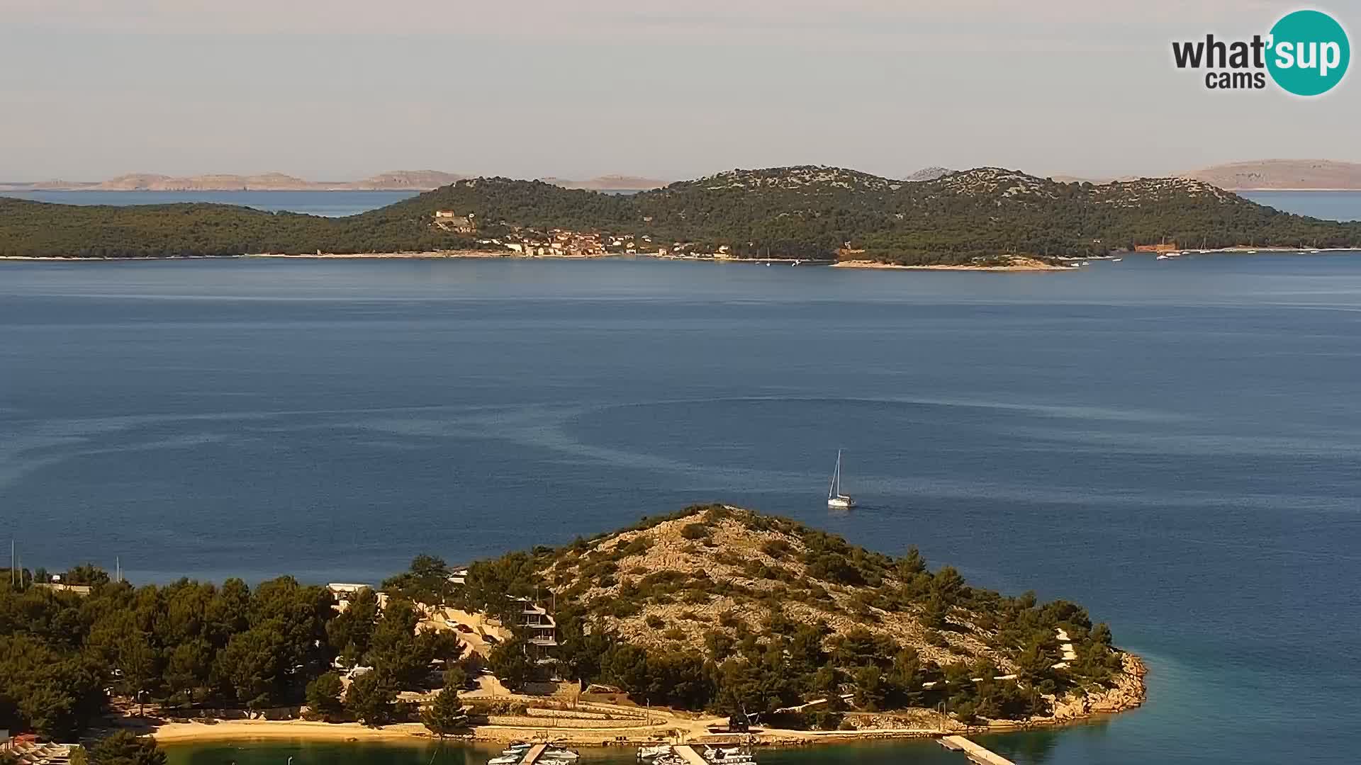 Webcam Pakoštane – Drage – Kornati – Vransko Jezero