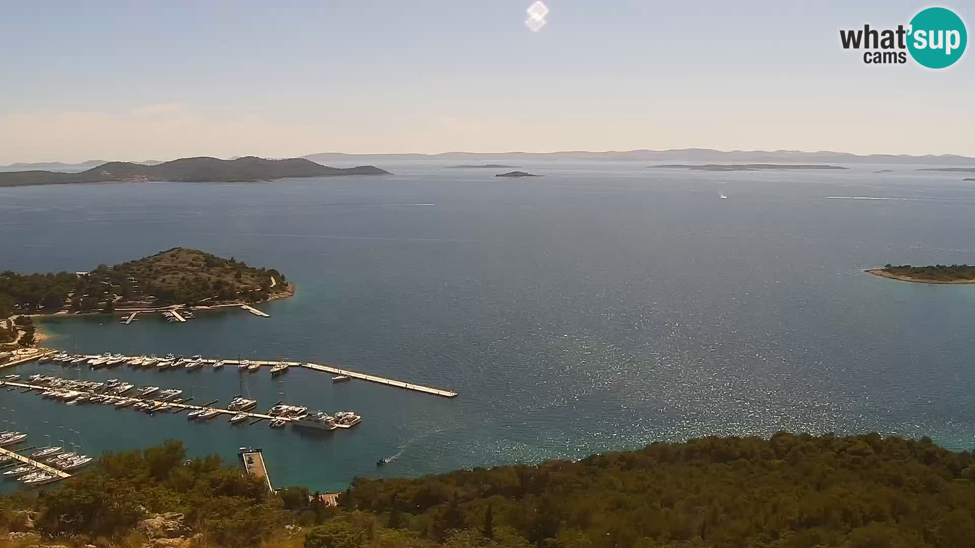 Webcam Pakoštane – Drage – Kornati – Vransko Jezero
