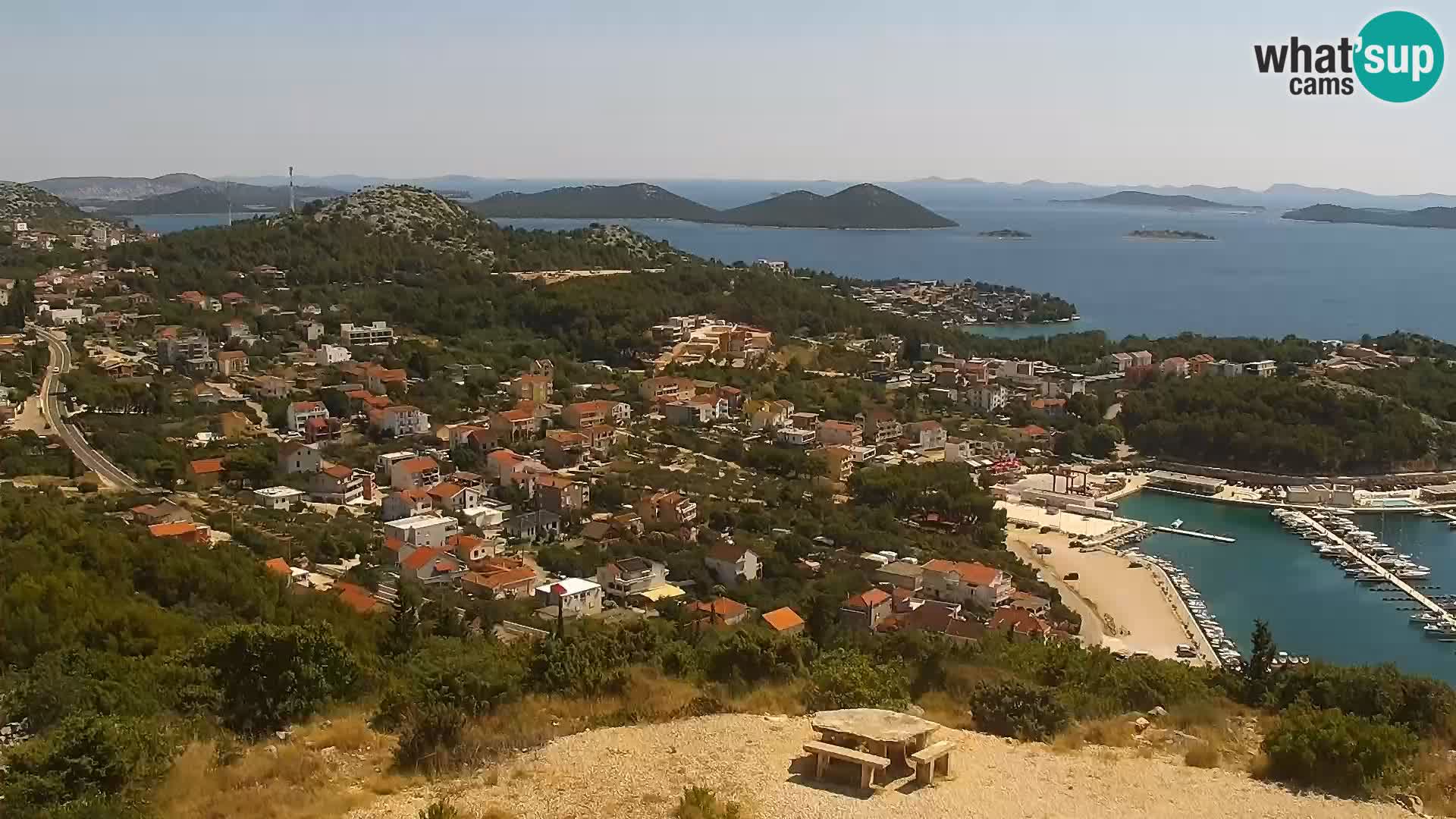 Web kamere Pakoštane – Drage – Kornati – Vransko Jezero