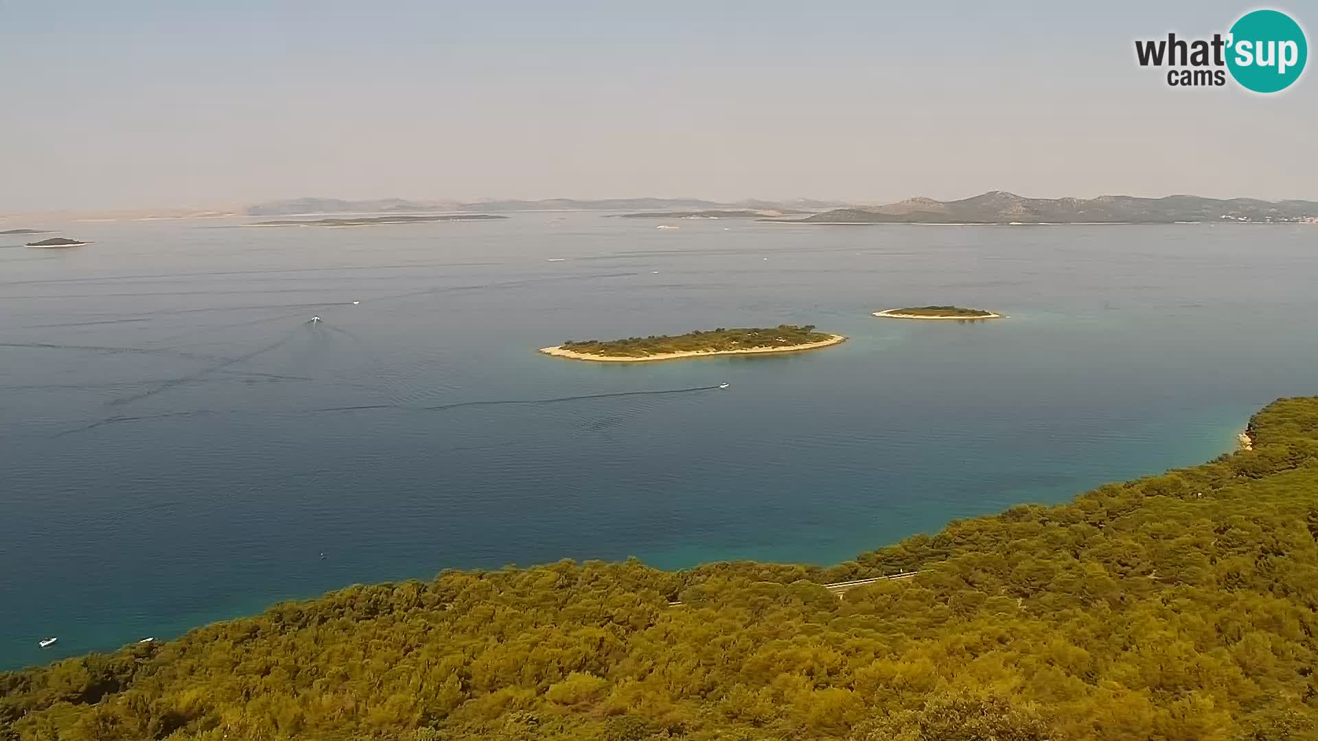 Live cam Pakoštane – Drage – Kornati – Vransko Jezero