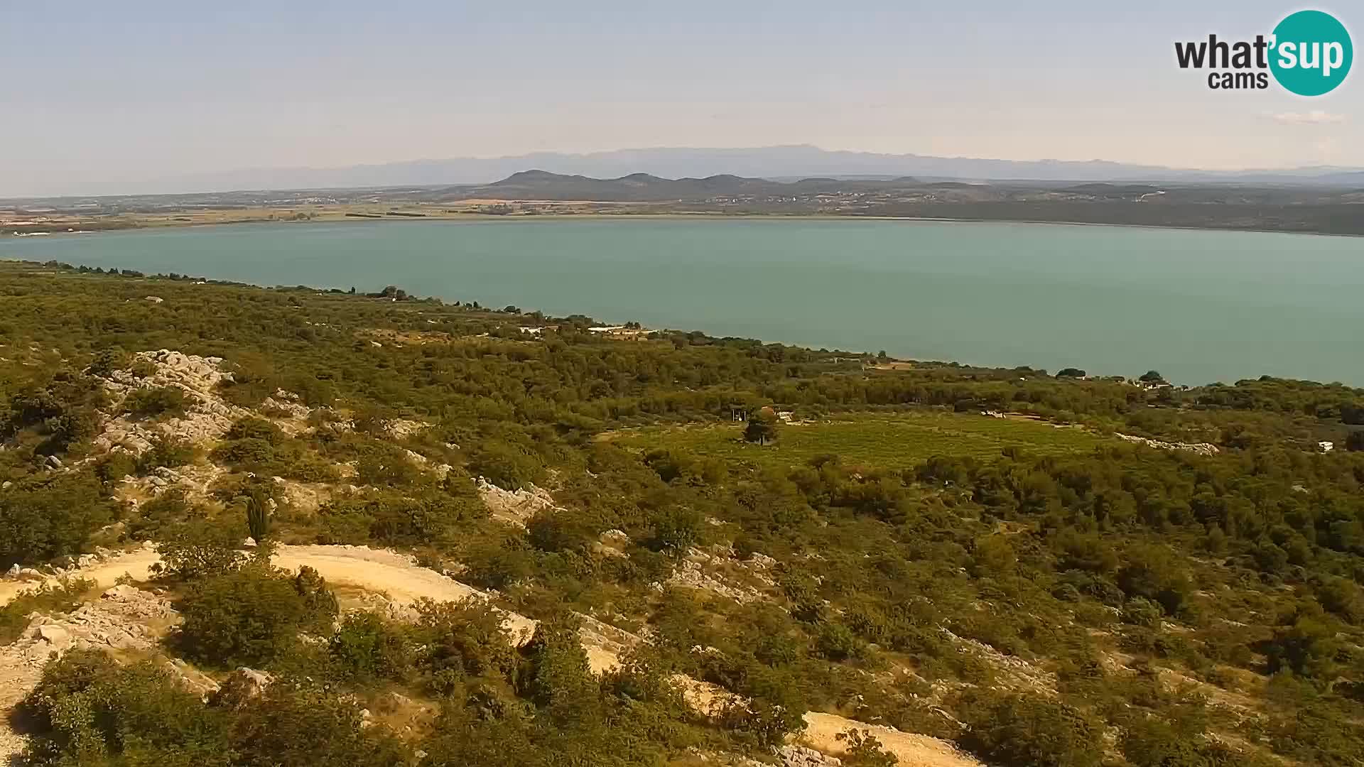 Webcam Pakoštane – Drage – Kornati – Vransko Jezero