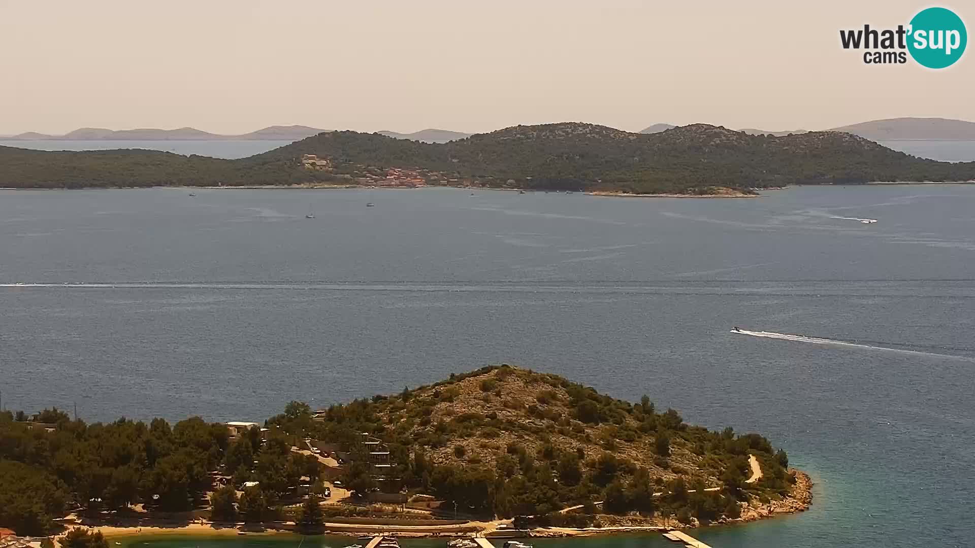 Webcam Pakoštane – Drage – Kornati – Vransko Jezero