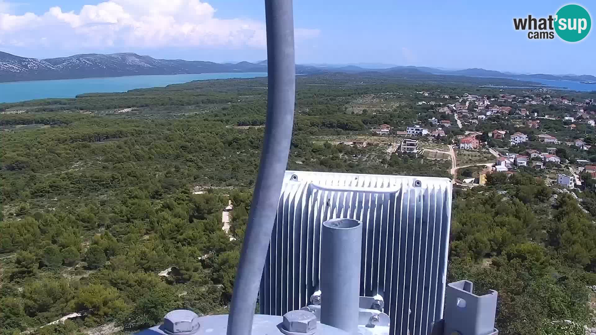 Webcam Pakoštane – Drage – Kornati – Vransko Jezero