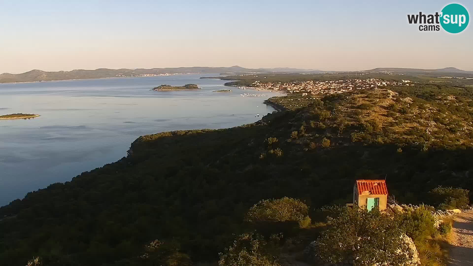 Webcam Pakoštane – Drage – Kornati – Vransko Jezero