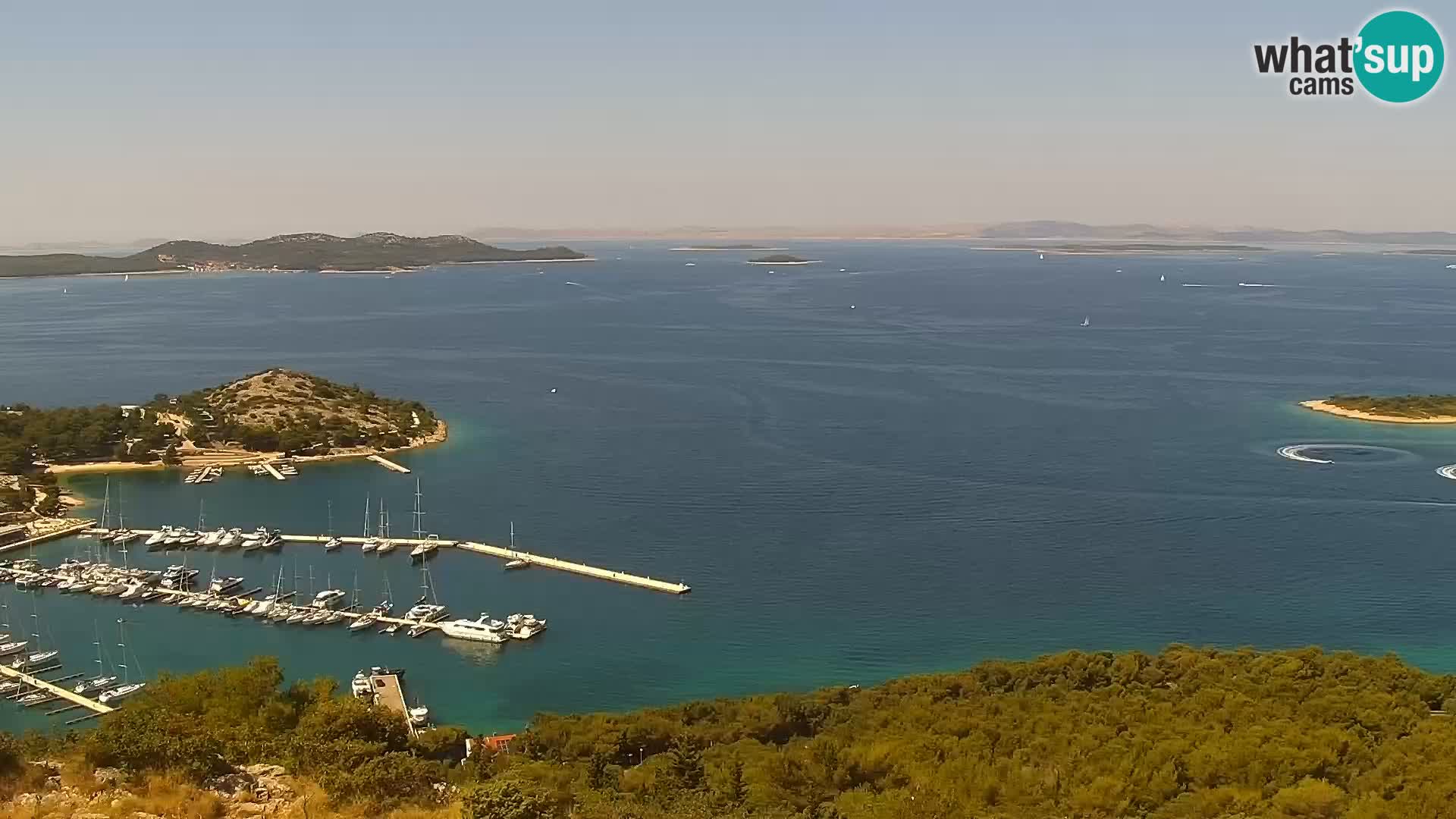 Live cam Pakoštane – Drage – Kornati – Vransko Jezero