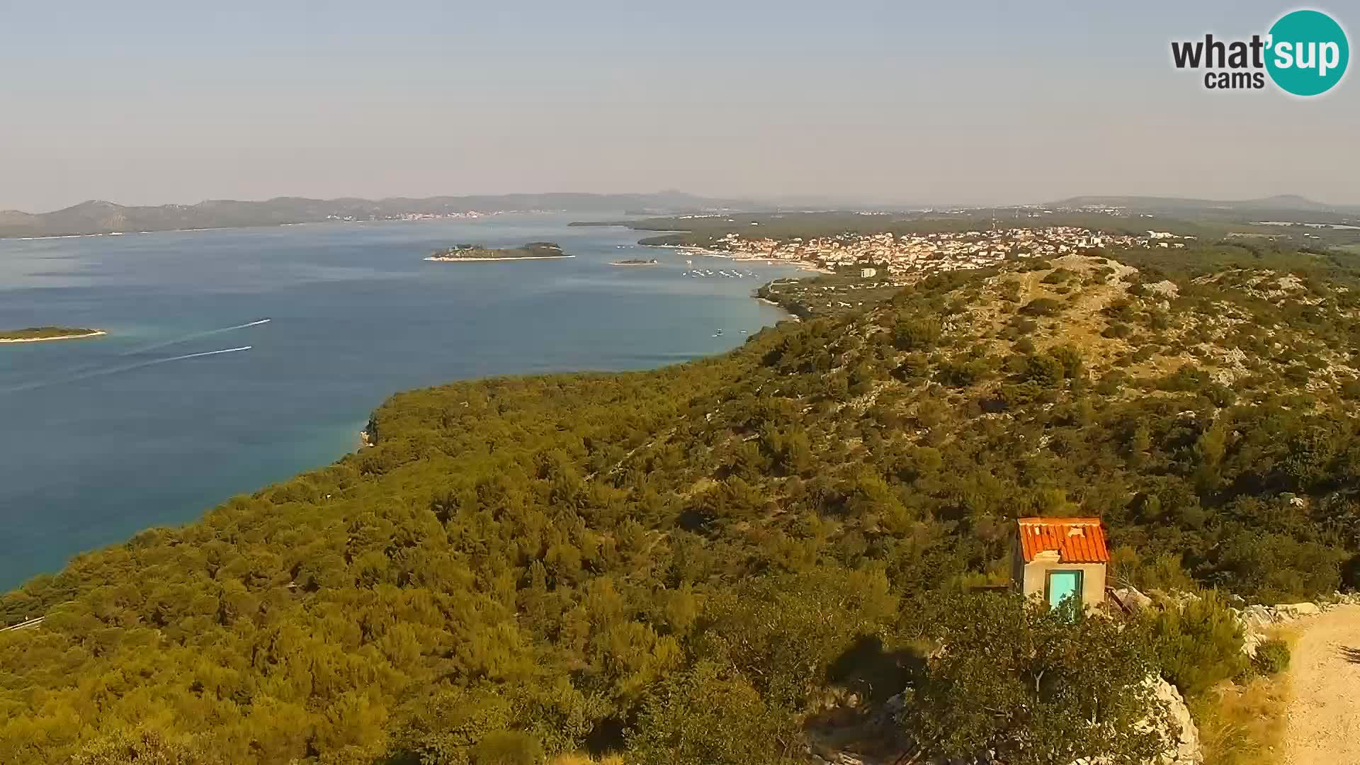Webcam Pakoštane – Drage – Kornati – Vransko Jezero