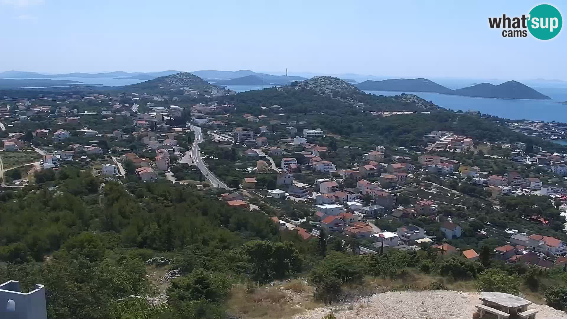 Webcam Pakoštane – Drage – Kornati – Vransko Jezero