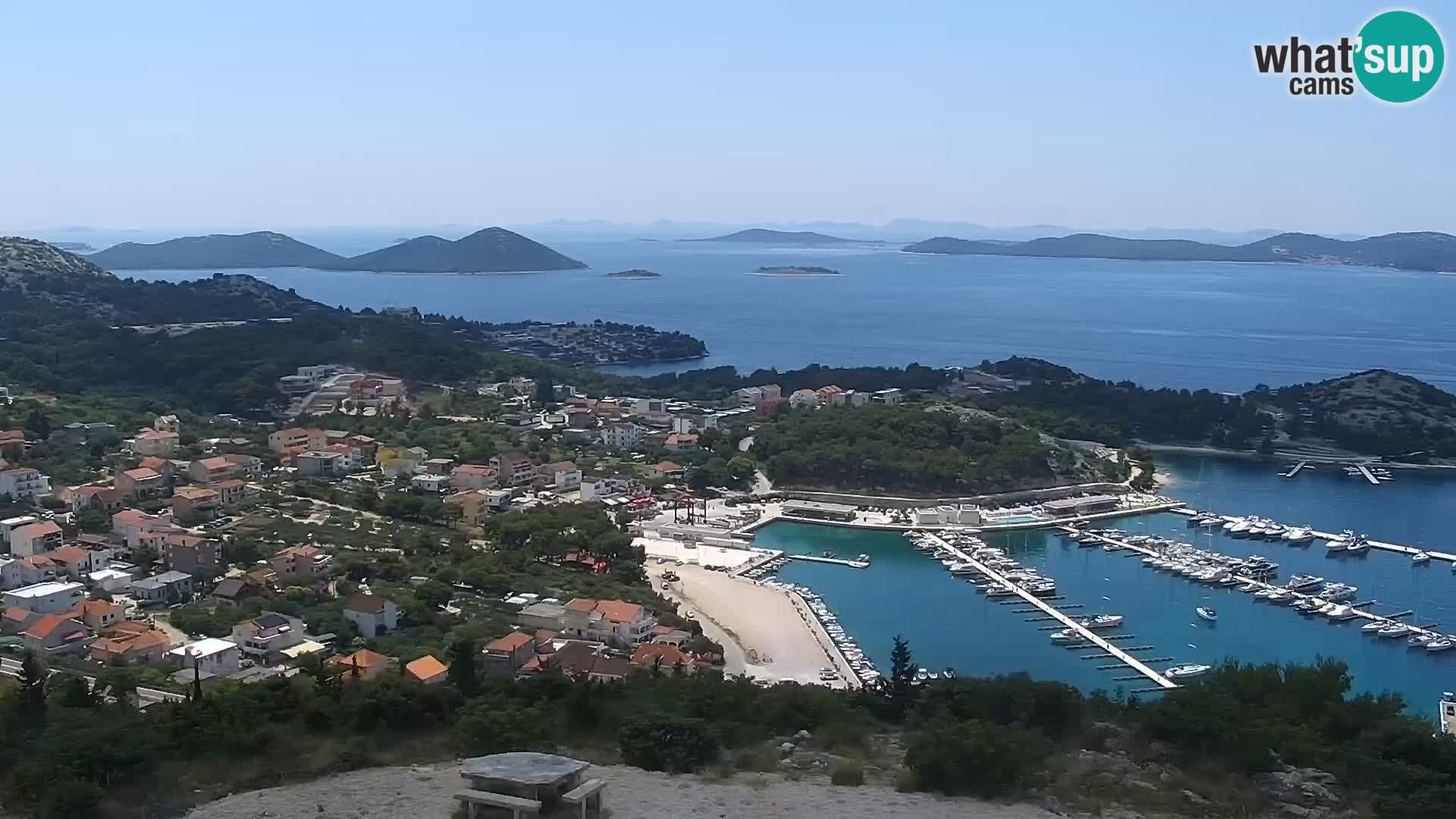 Live cam Pakoštane – Drage – Kornati – Vransko Jezero