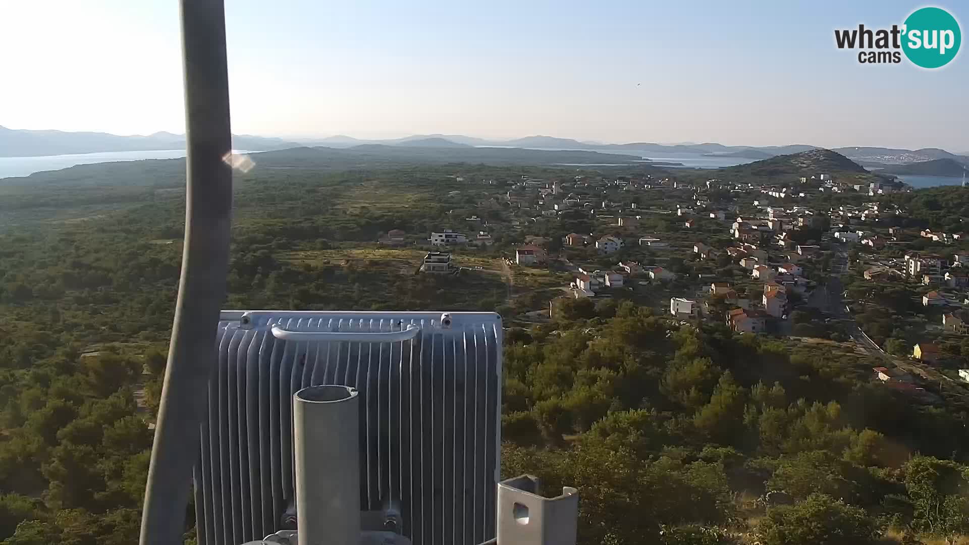 Spletna kamera Pakoštane – Drage – Kornati – Vransko Jezero