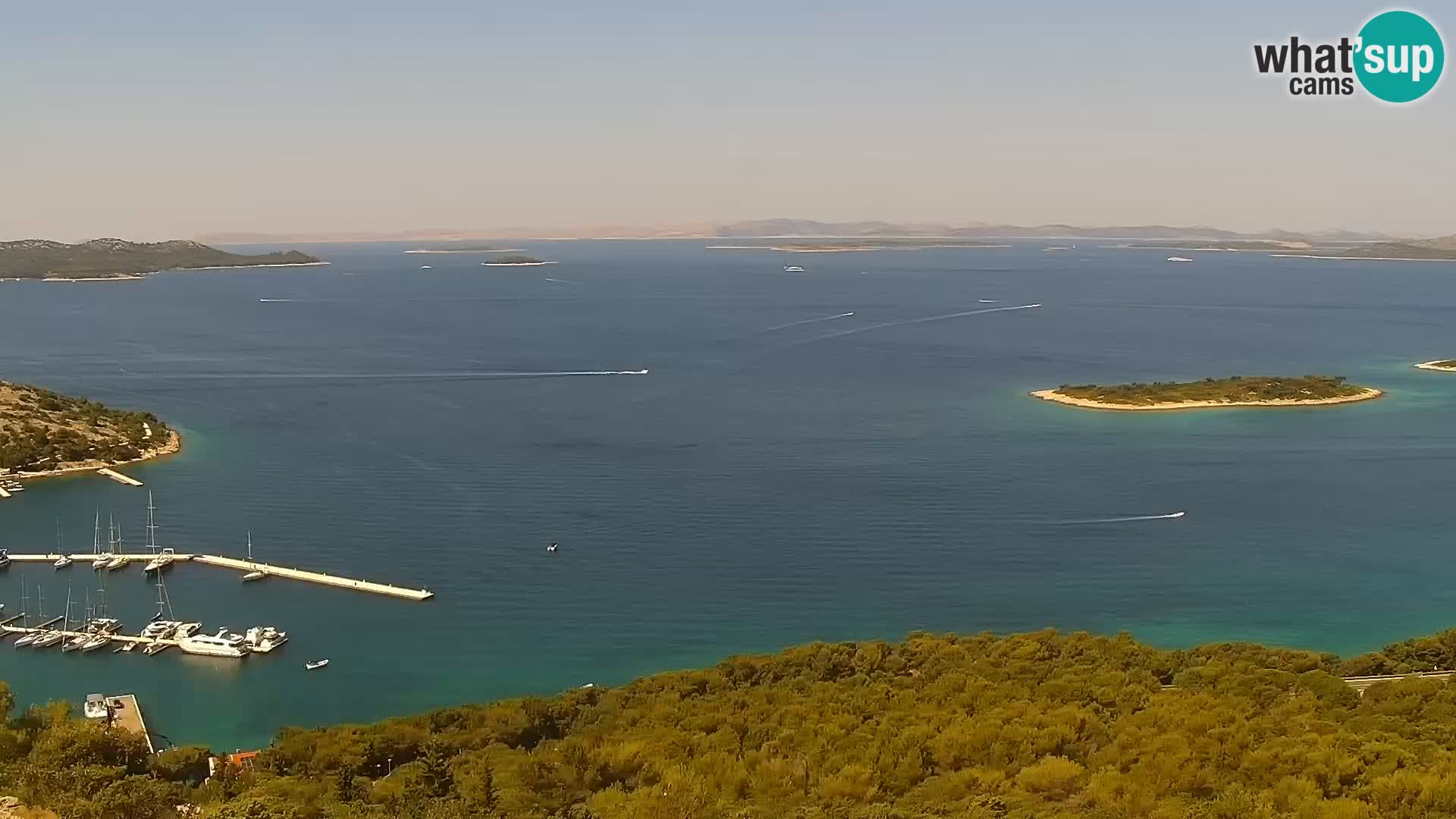 Web kamere Pakoštane – Drage – Kornati – Vransko Jezero