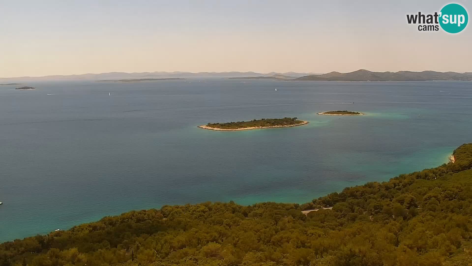 Livecam Pakoštane – Drage – Kornati – Vransko Jezero