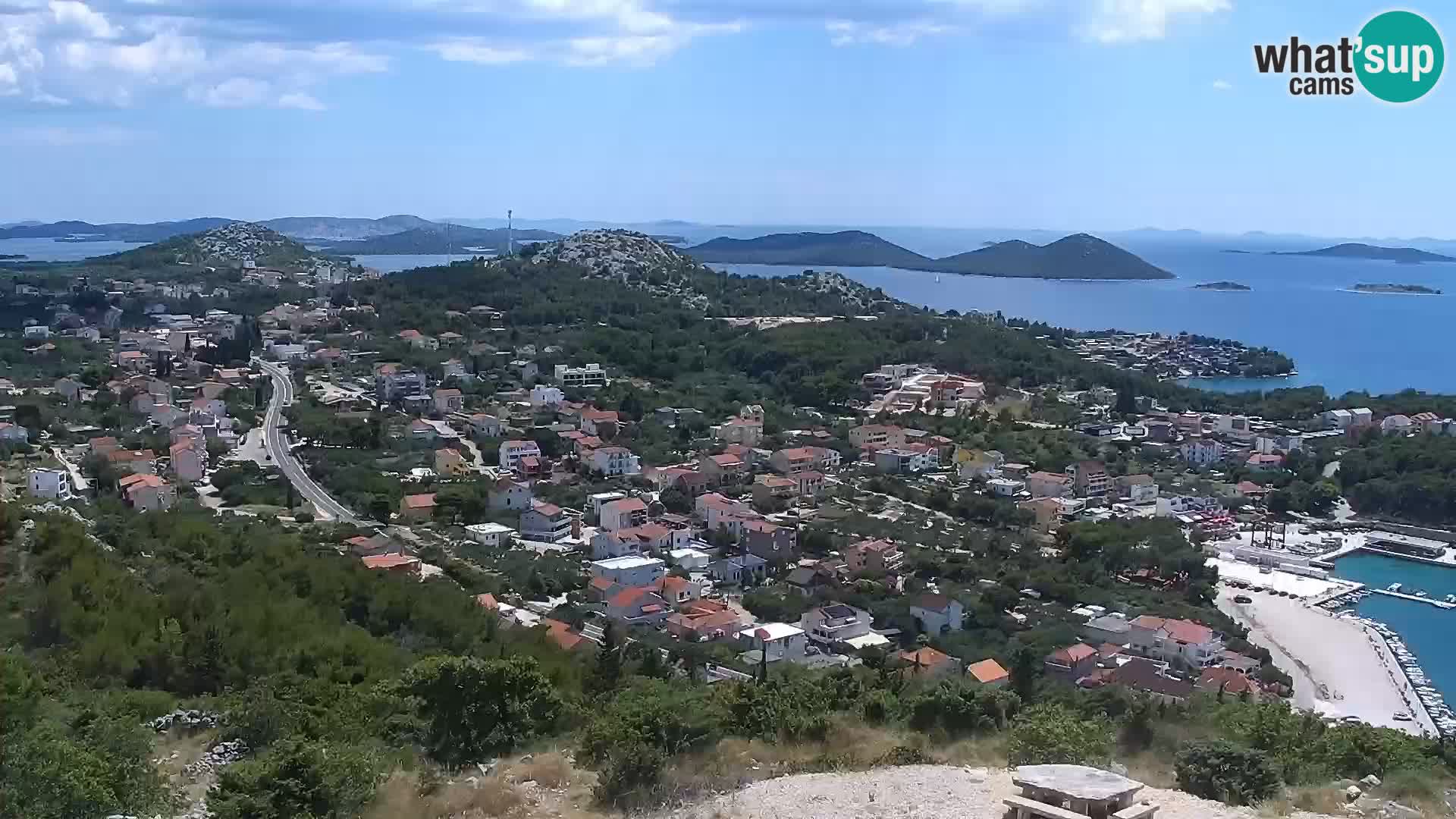 Webcam Pakoštane – Drage – Kornati – Vransko Jezero