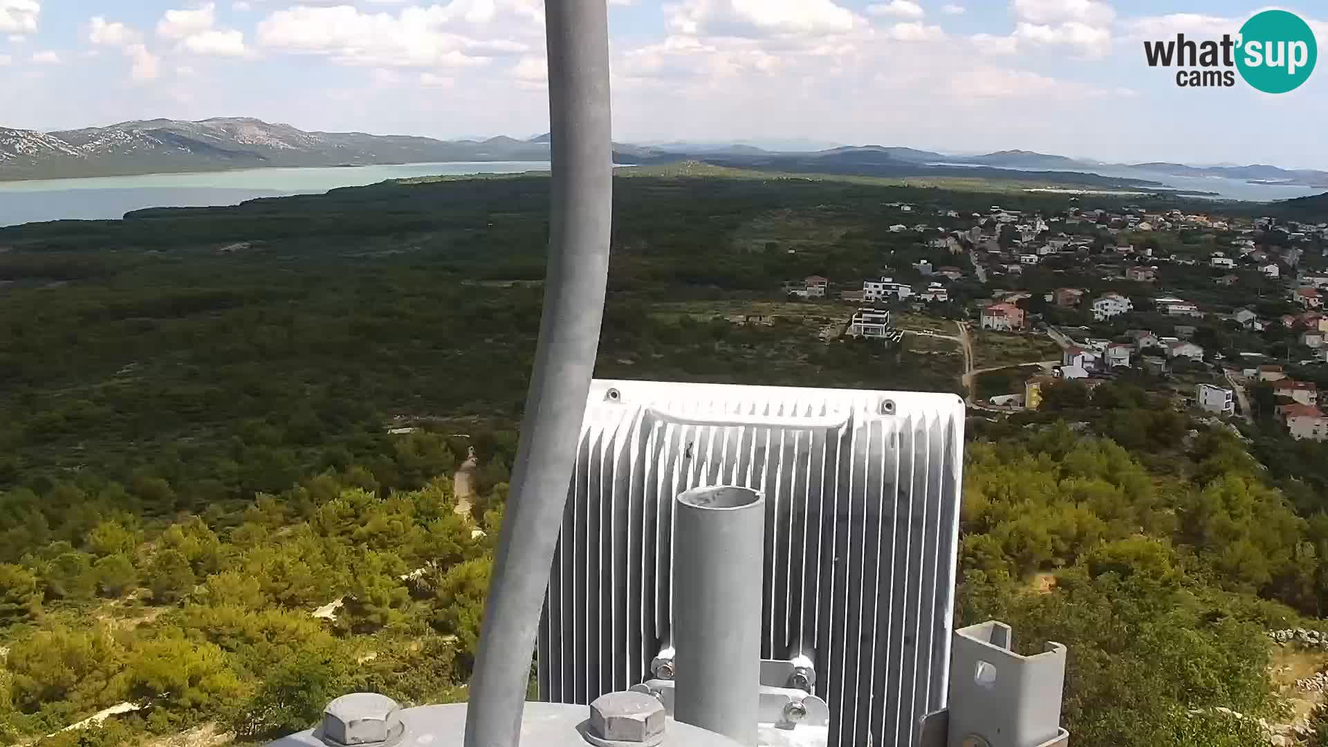 Webcam Pakoštane – Drage – Kornati – Vransko Jezero