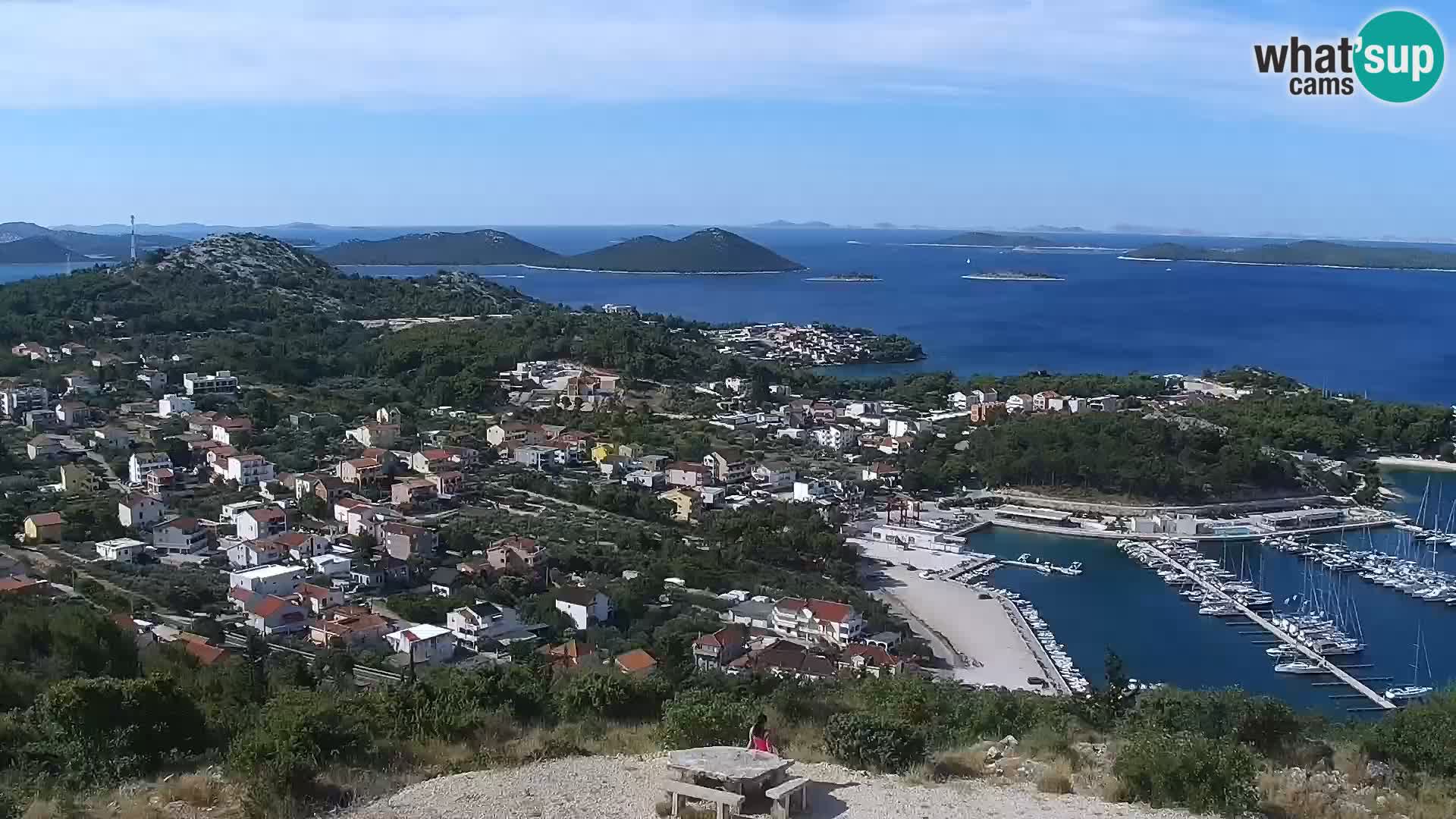 Webcam Pakoštane – Drage – Kornati – Vransko Jezero