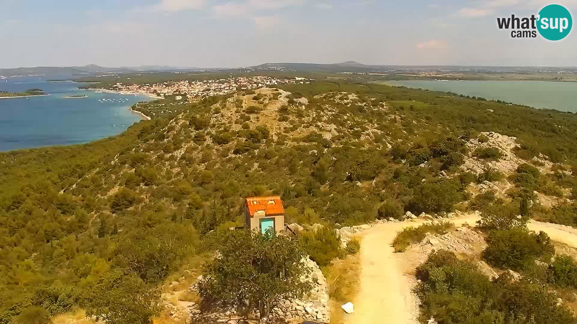 Webcam Pakoštane – Drage – Kornati – Vransko Jezero