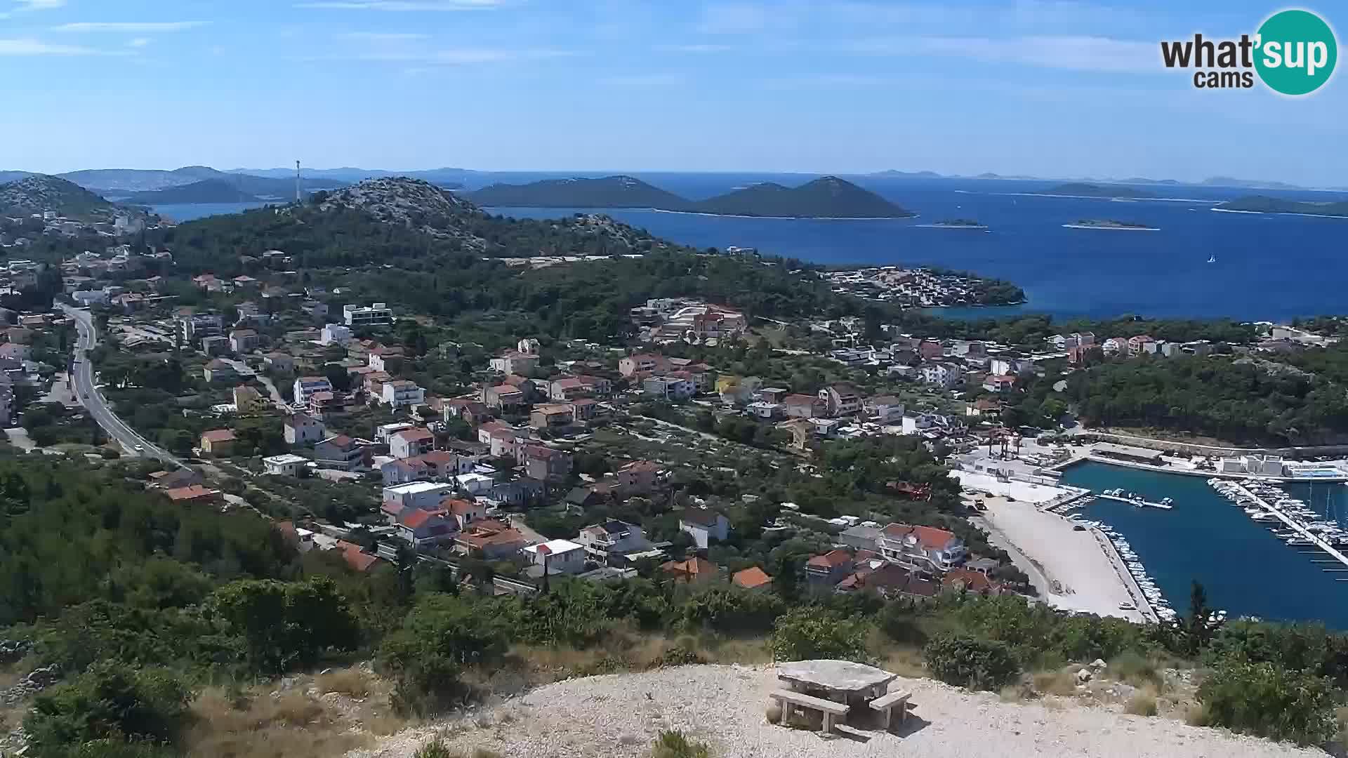 Live cam Pakoštane – Drage – Kornati – Vransko Jezero